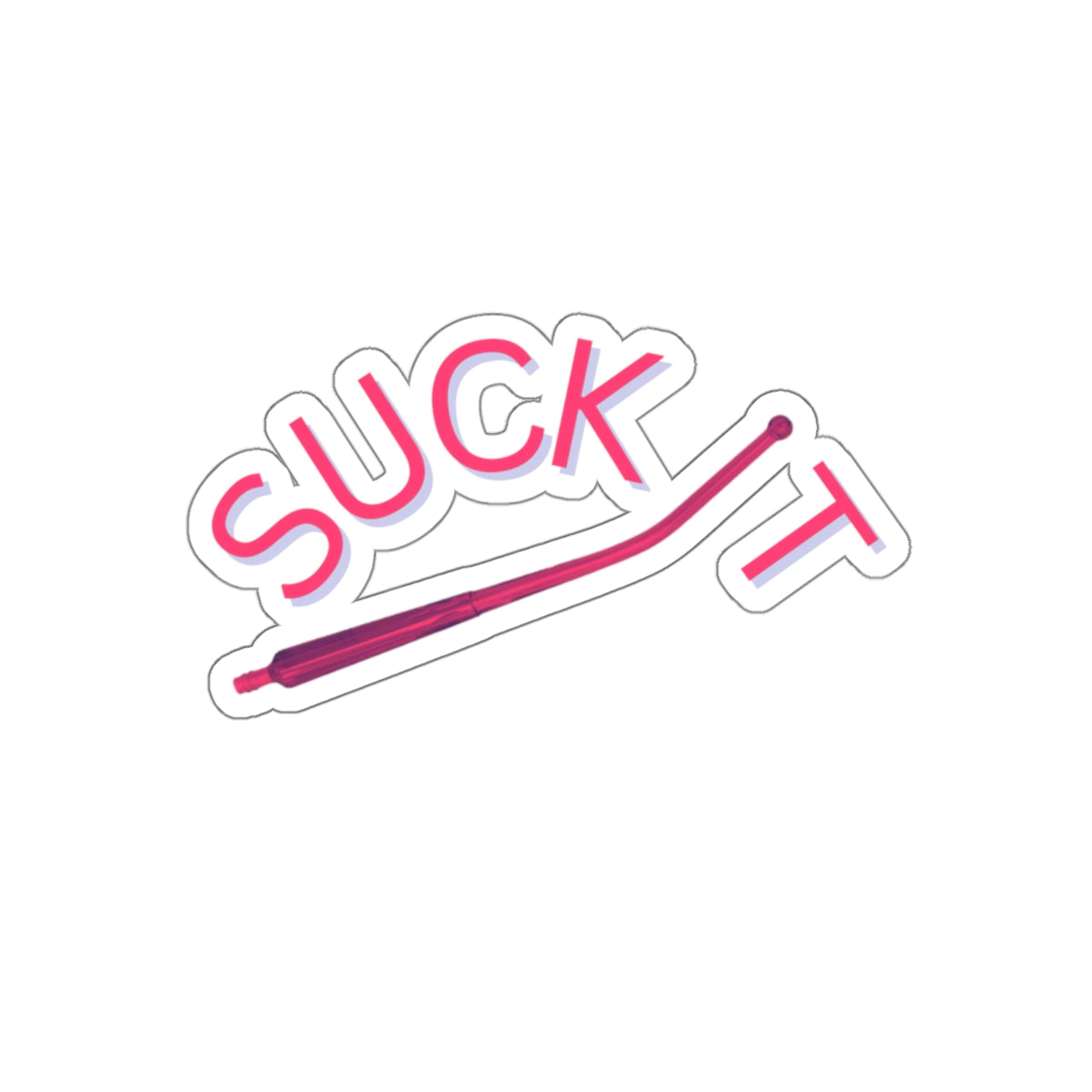 Suck It, Yankeur, Suction, Operating Room Fun Gift Sticker, Die-Cut Stickers