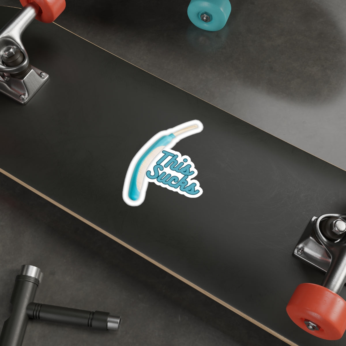 This Sucks, Cooter Canoe, Peach Leech, ICU Nursing Fun, Die-Cut Stickers