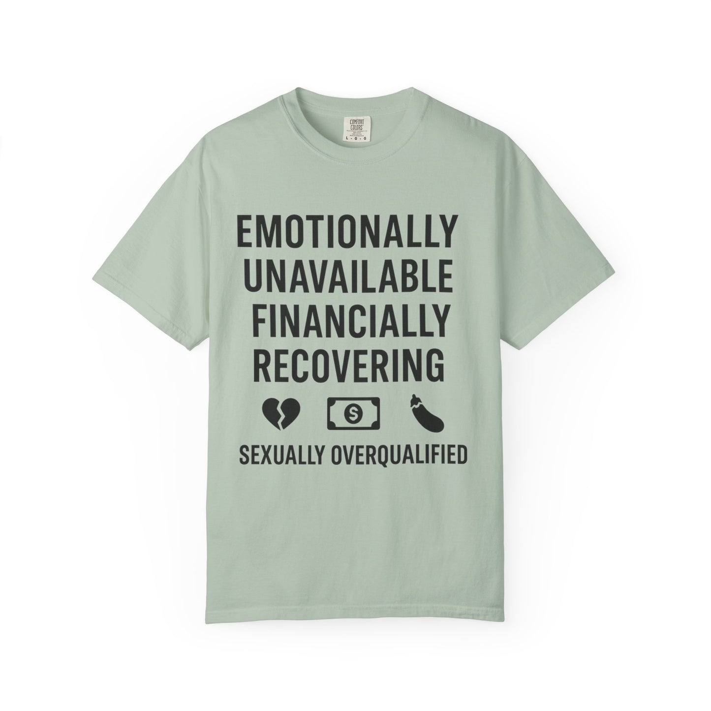 Emotional Recovery Unisex T-Shirt, Humorous Shirt, Casual Wear, Funny Gift, Self-Care Apparel, Unisex Tees