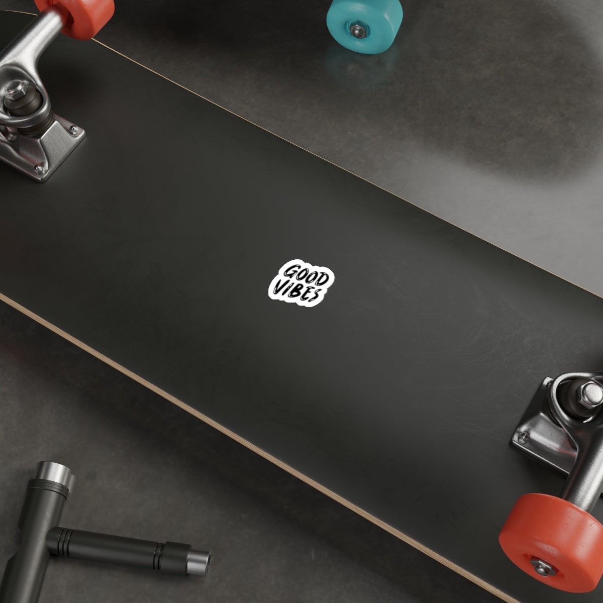 Spreading Good Vibes: Join the Viral Revolution with Good Vibes Sticker, Die-Cut Stickers