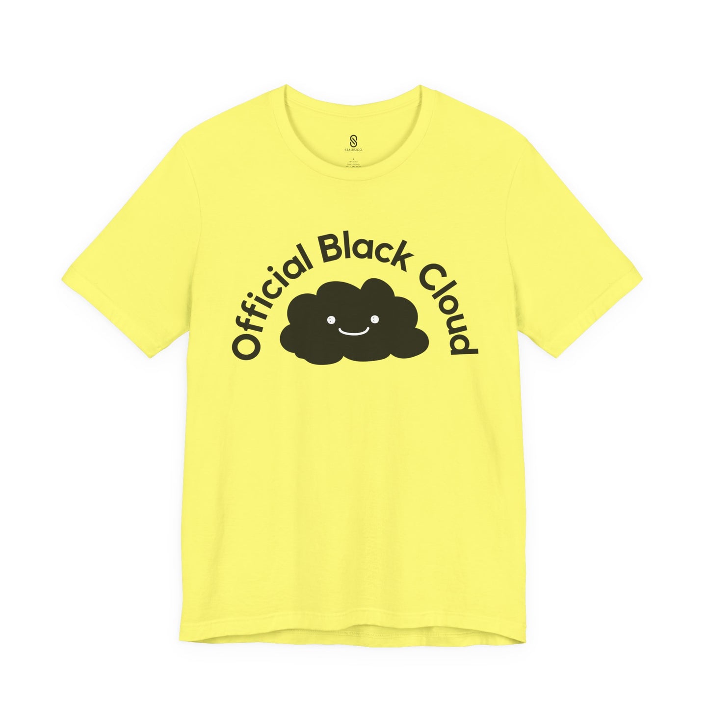 Unleash Your Cheeky Charm: The Official Black Cloud Soft T-Shirt, Unisex Jersey Short Sleeve Tee