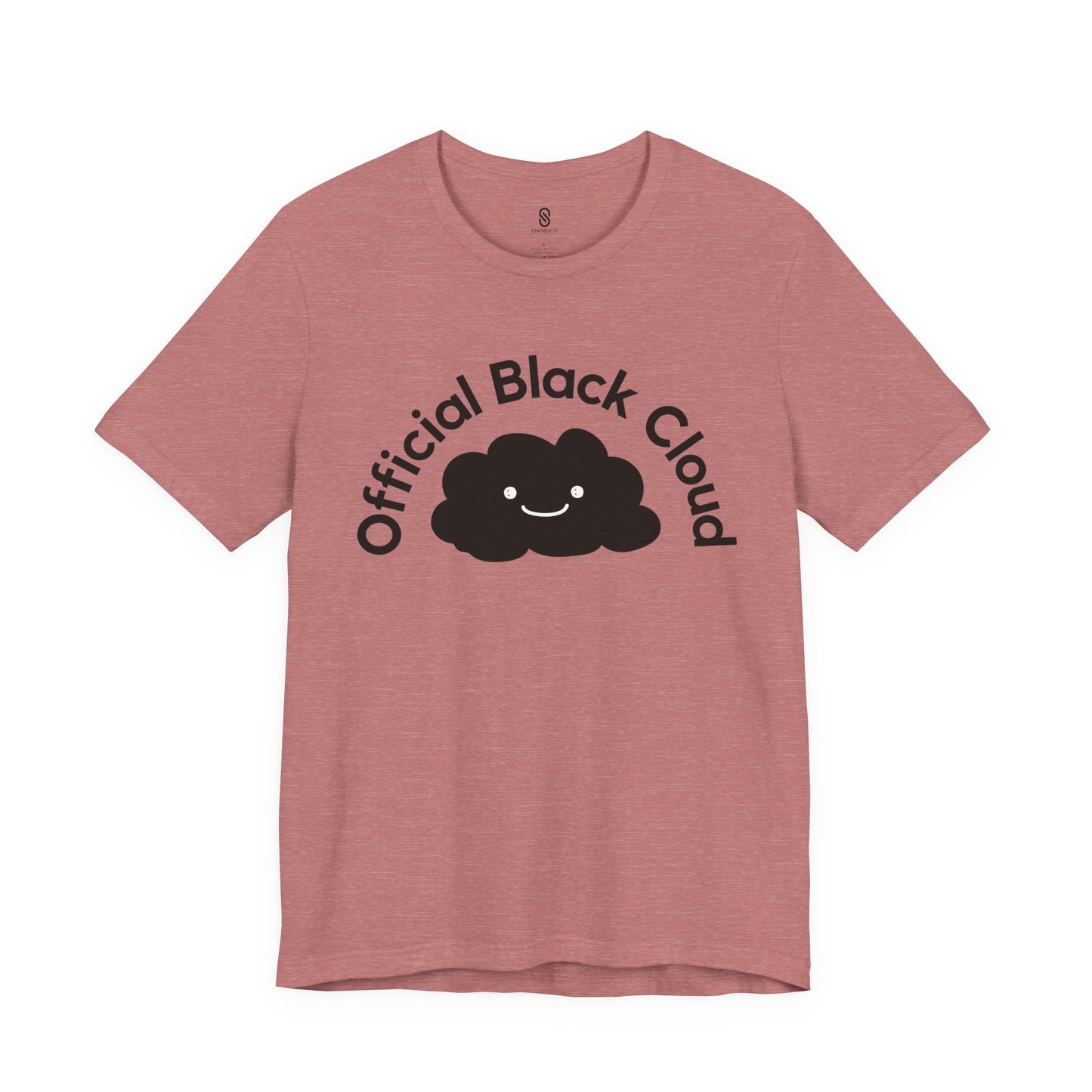 Unleash Your Cheeky Charm: The Official Black Cloud Soft T-Shirt, Unisex Jersey Short Sleeve Tee