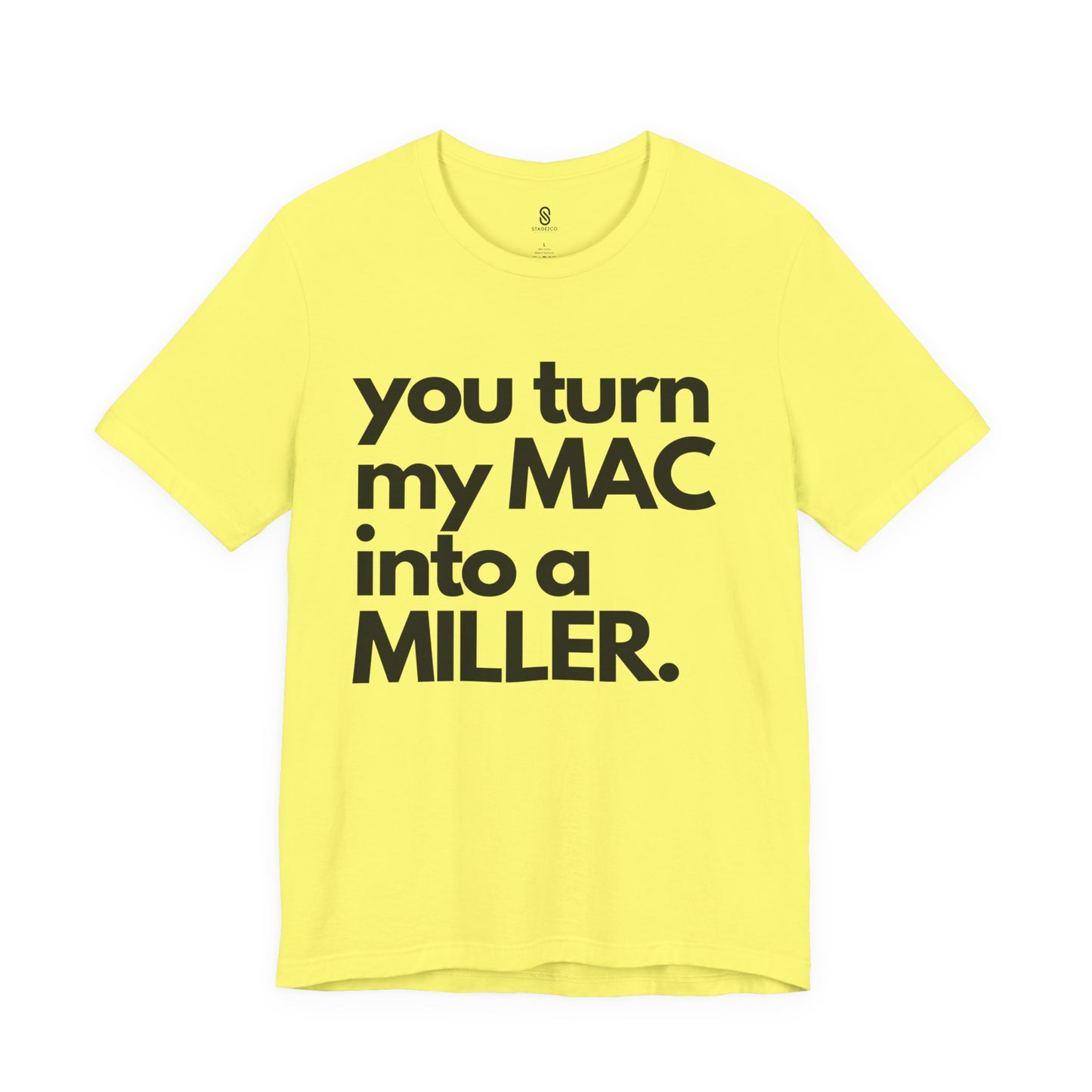 Seductive Airway: MAC into Miller Tee - Embrace the Allure!, Unisex Jersey Short Sleeve Tee, Anesthesia Humor