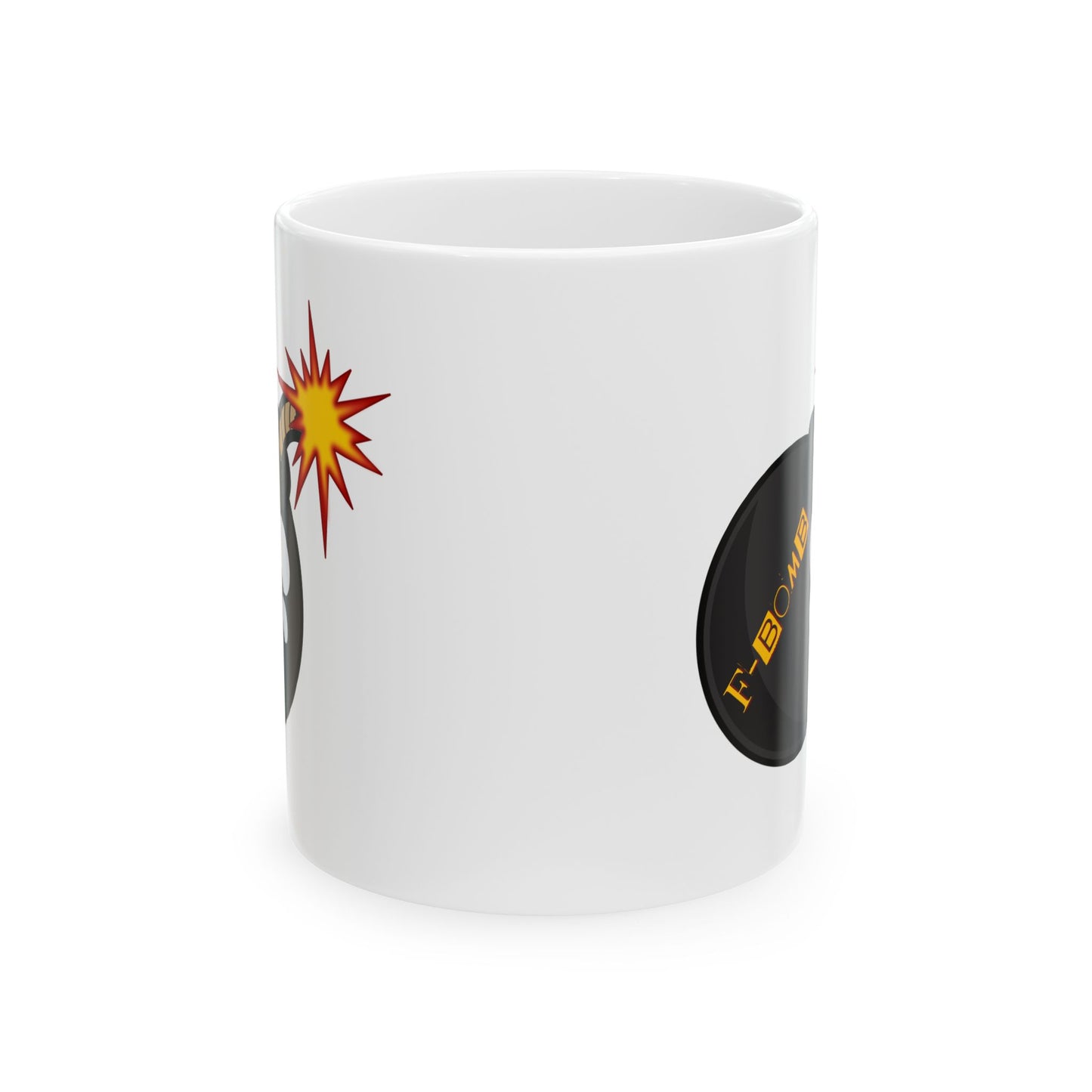 Sip and Chuckle with our Explosively Witty F-Bomb Mug, Ceramic Mug 11oz