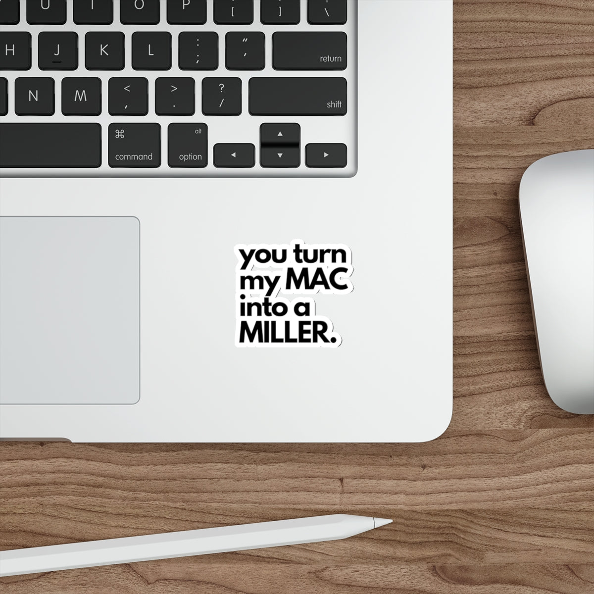 Laryngoscope Seduction: You Turn My MAC into a Miller Sticker | Embrace the Allure of Airway Mastery, Die-Cut Stickers
