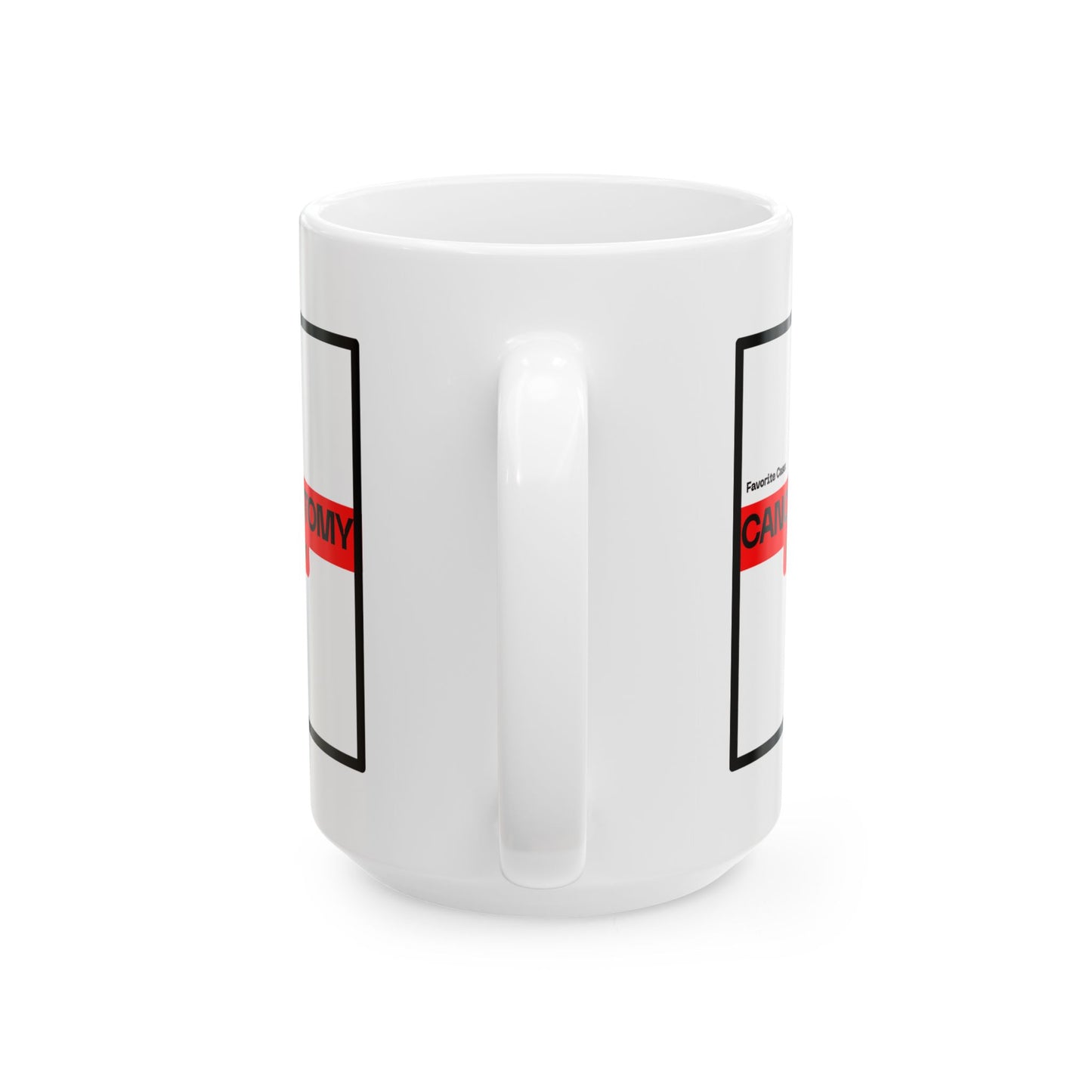 Favorite Case: Cancellectomy Funny 15 oz Anesthesia Mug Perfect Gift for CRNAs and Anesthesiologists Ceramic