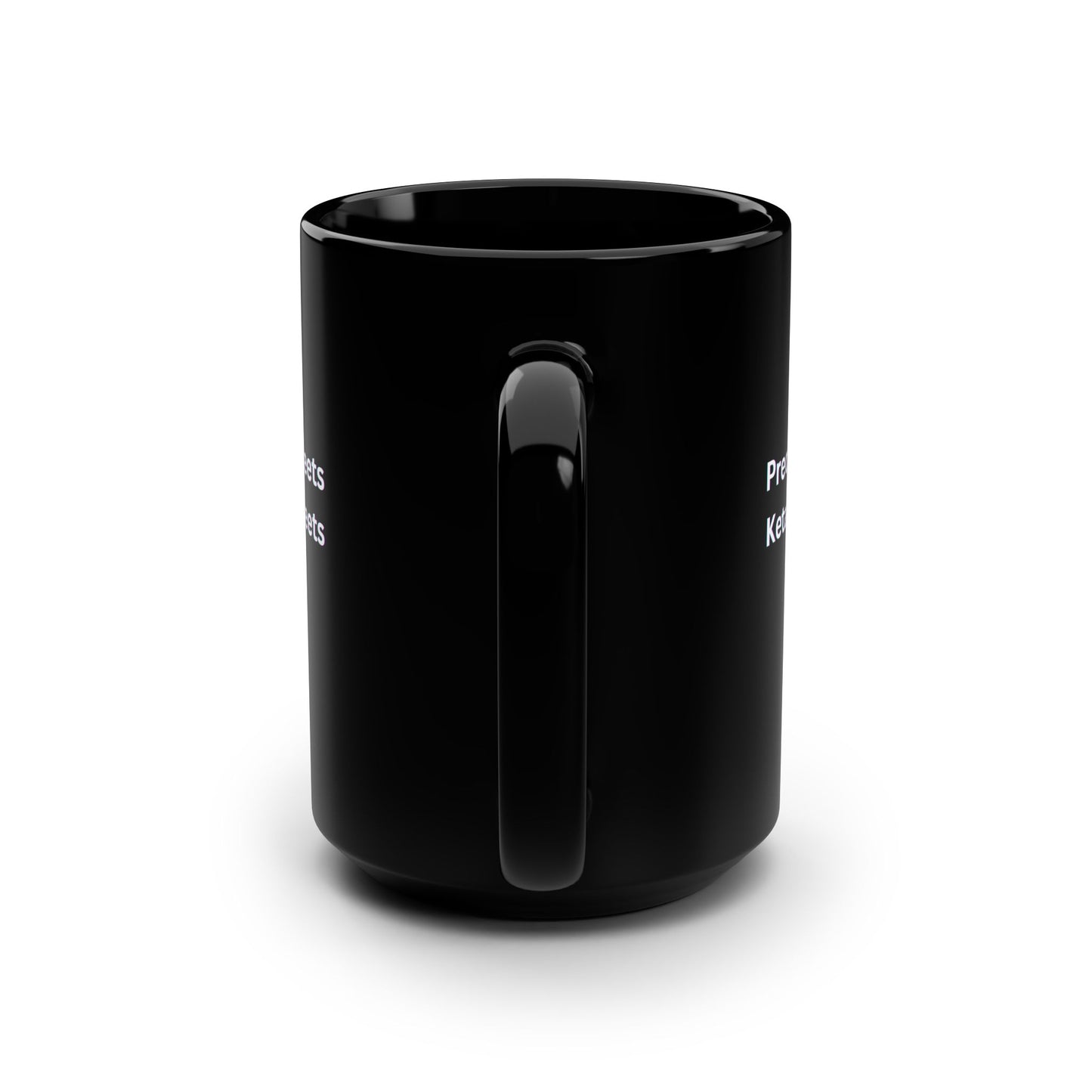 Sip, Sedate, Snicker Unveiling the Hilarious Precedex in the Streets Ketamine in the Sheets Mug, Prescription for Laughter, Black 15oz
