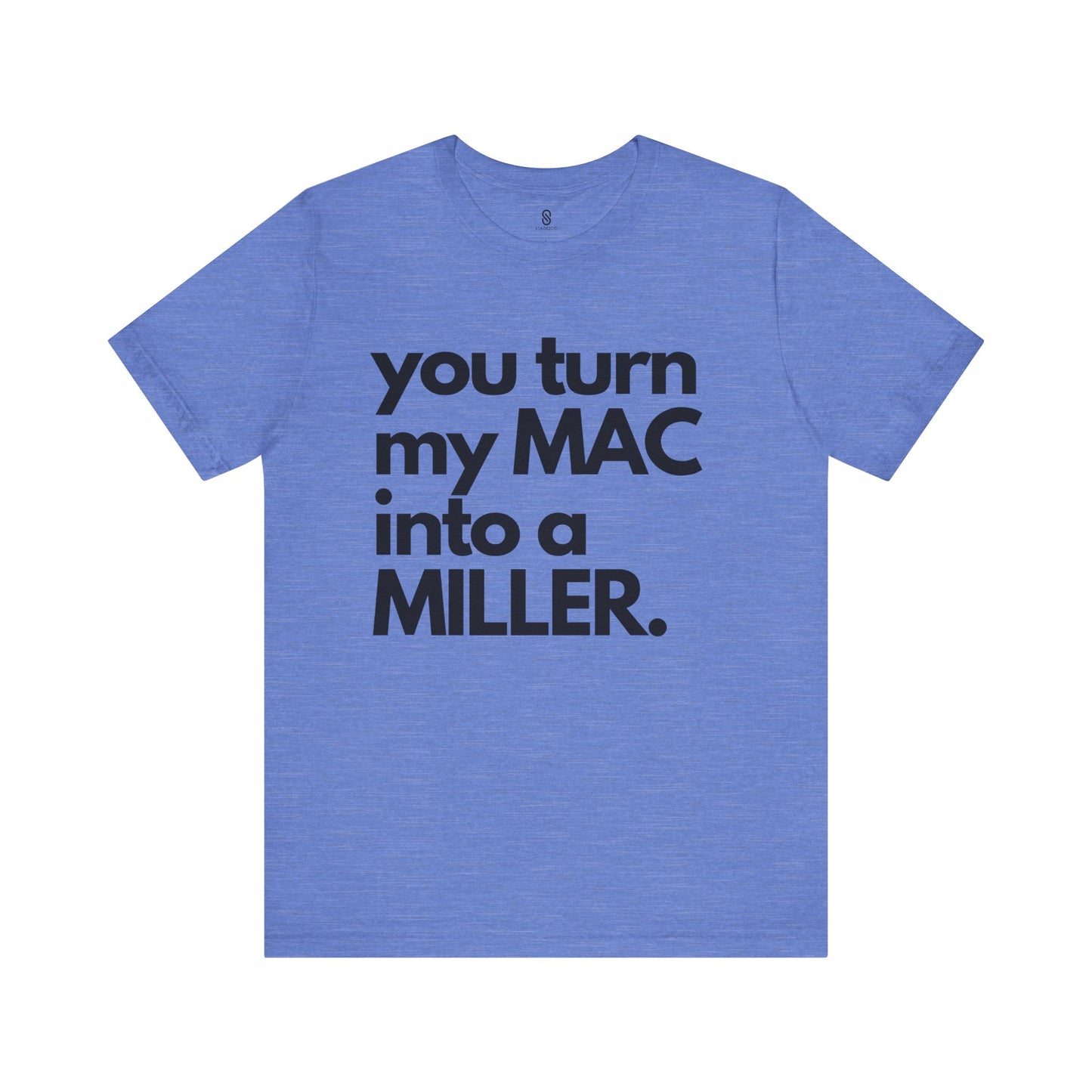 Seductive Airway: MAC into Miller Tee - Embrace the Allure!, Unisex Jersey Short Sleeve Tee, Anesthesia Humor