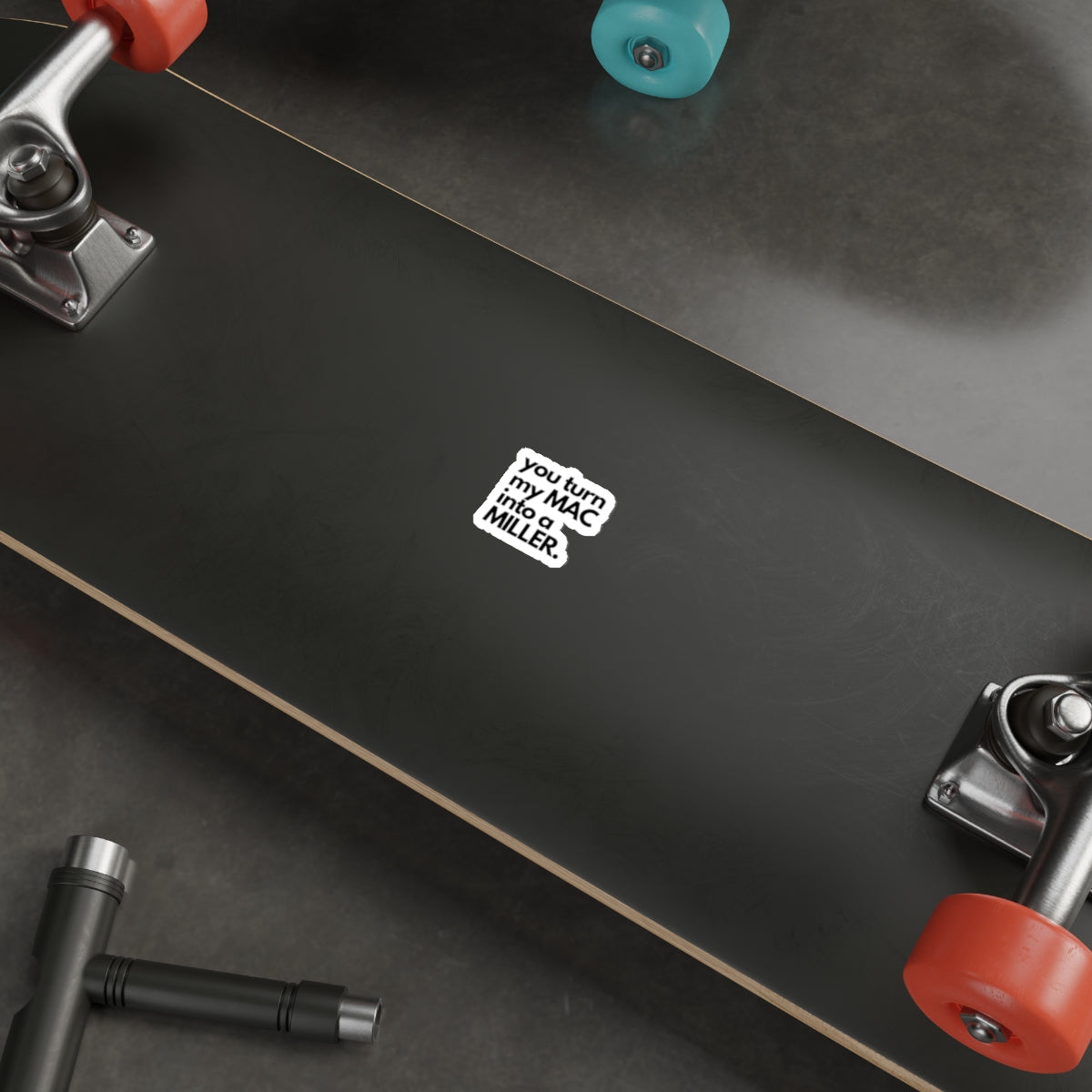 Laryngoscope Seduction: You Turn My MAC into a Miller Sticker | Embrace the Allure of Airway Mastery, Die-Cut Stickers