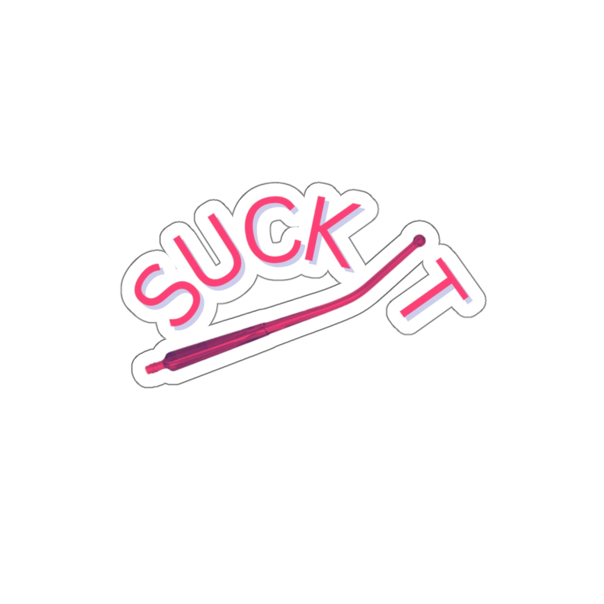 Suck It, Yankeur, Suction, Operating Room Fun Gift Sticker, Die-Cut Stickers