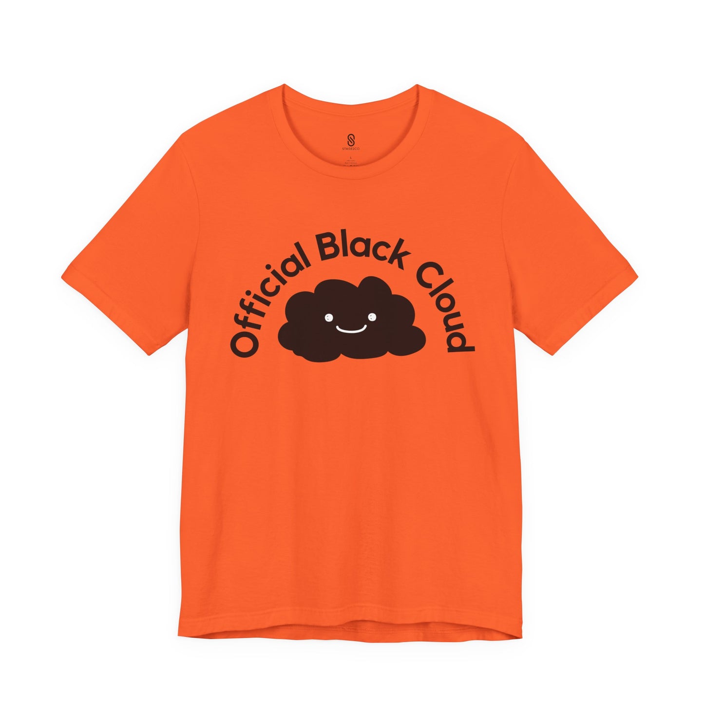 Unleash Your Cheeky Charm: The Official Black Cloud Soft T-Shirt, Unisex Jersey Short Sleeve Tee