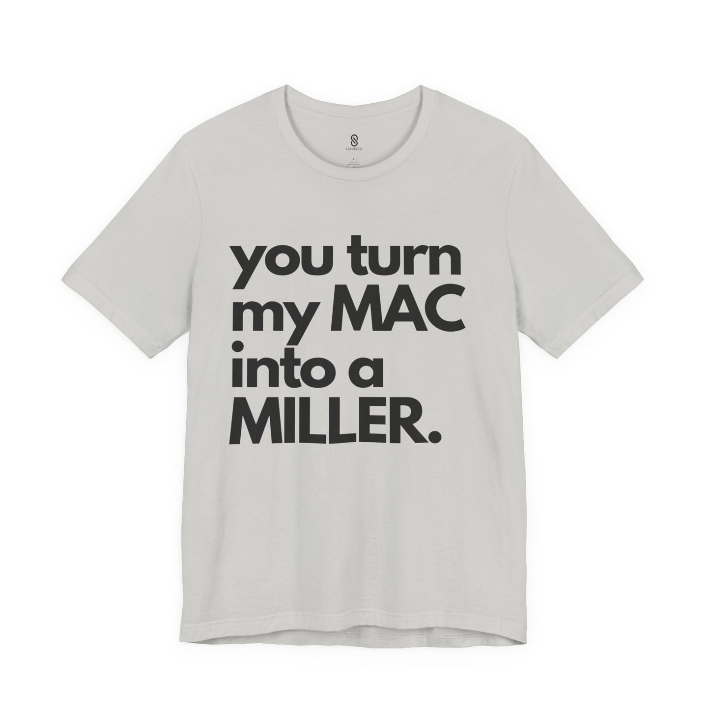 Seductive Airway: MAC into Miller Tee - Embrace the Allure!, Unisex Jersey Short Sleeve Tee, Anesthesia Humor