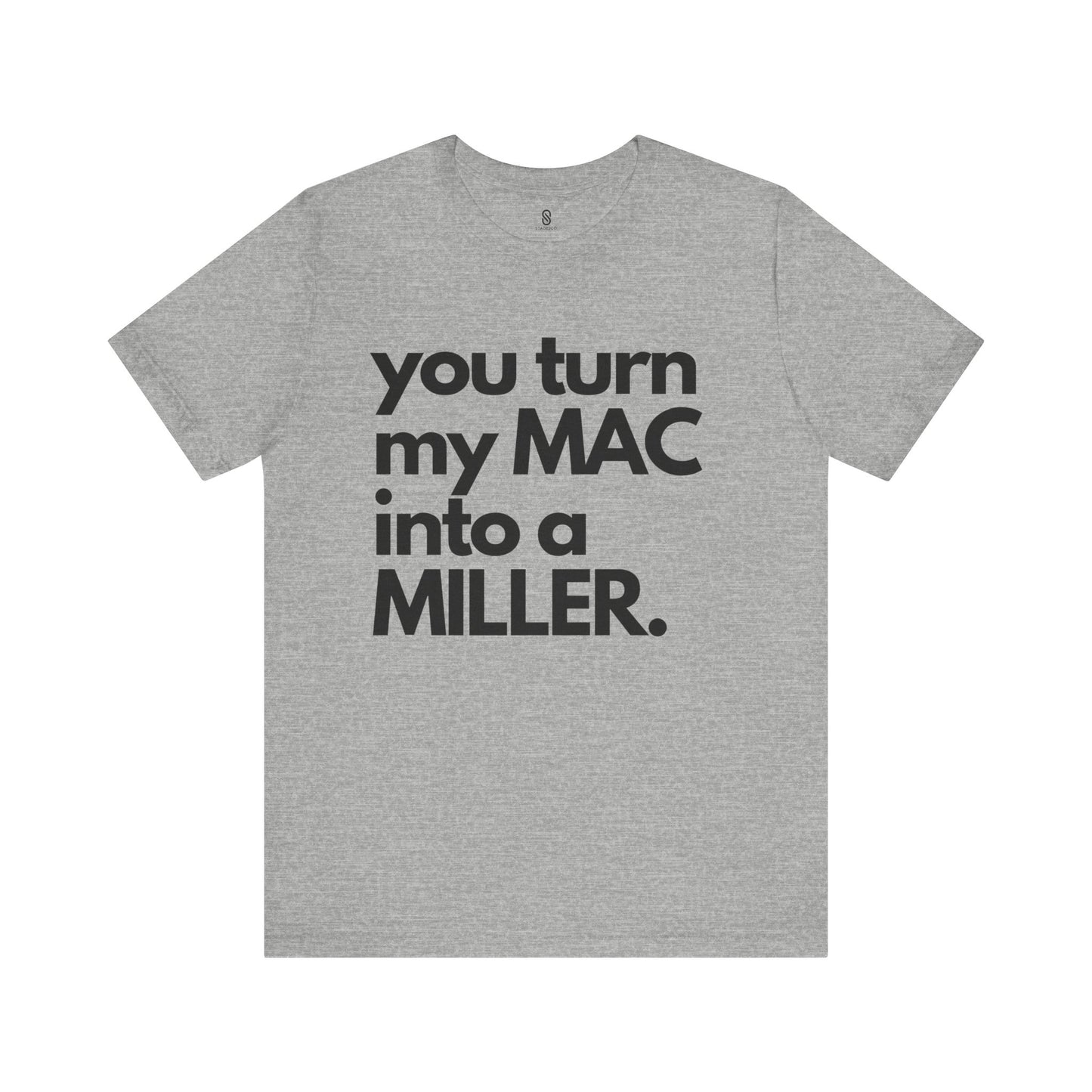 Seductive Airway: MAC into Miller Tee - Embrace the Allure!, Unisex Jersey Short Sleeve Tee, Anesthesia Humor