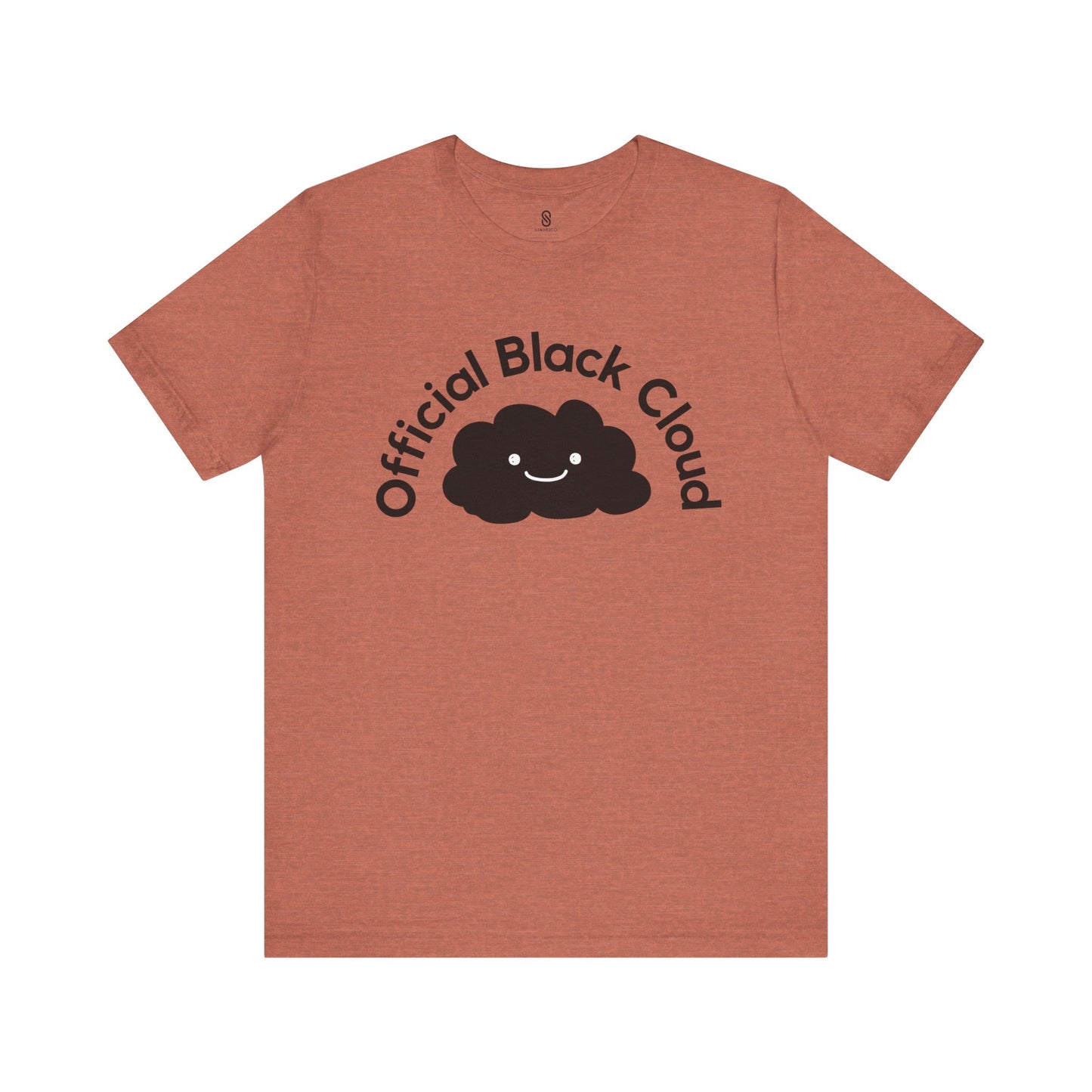 Unleash Your Cheeky Charm: The Official Black Cloud Soft T-Shirt, Unisex Jersey Short Sleeve Tee