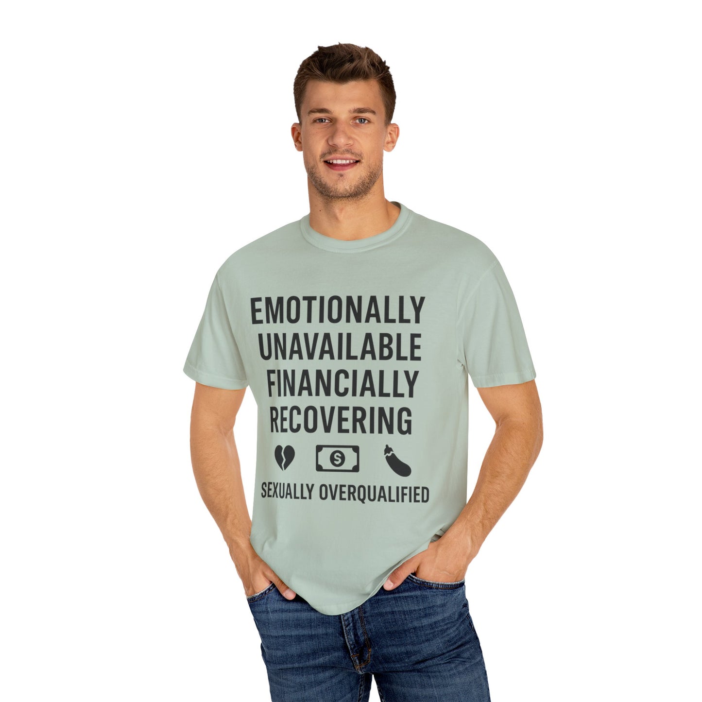 Emotional Recovery Unisex T-Shirt, Humorous Shirt, Casual Wear, Funny Gift, Self-Care Apparel, Unisex Tees