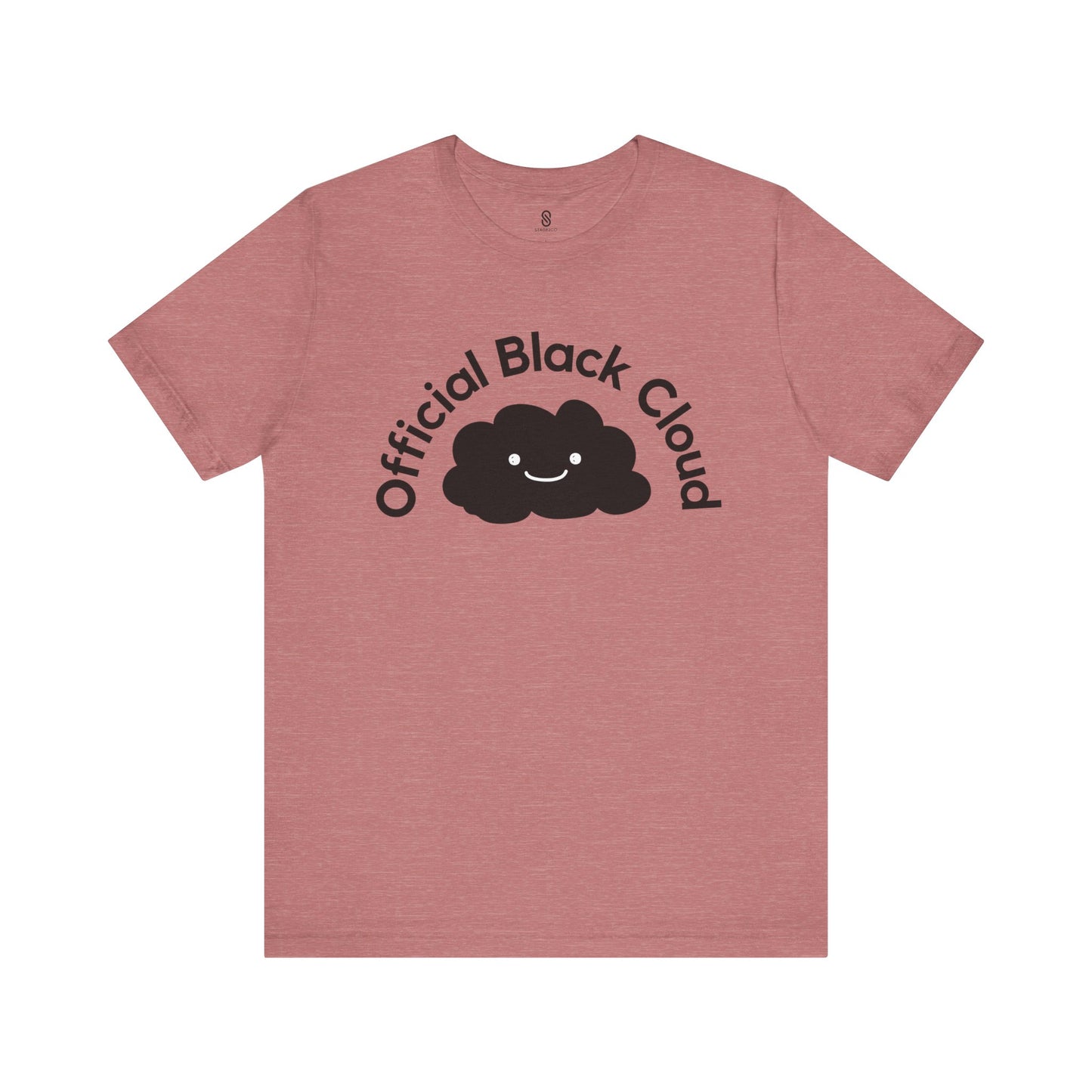 Unleash Your Cheeky Charm: The Official Black Cloud Soft T-Shirt, Unisex Jersey Short Sleeve Tee