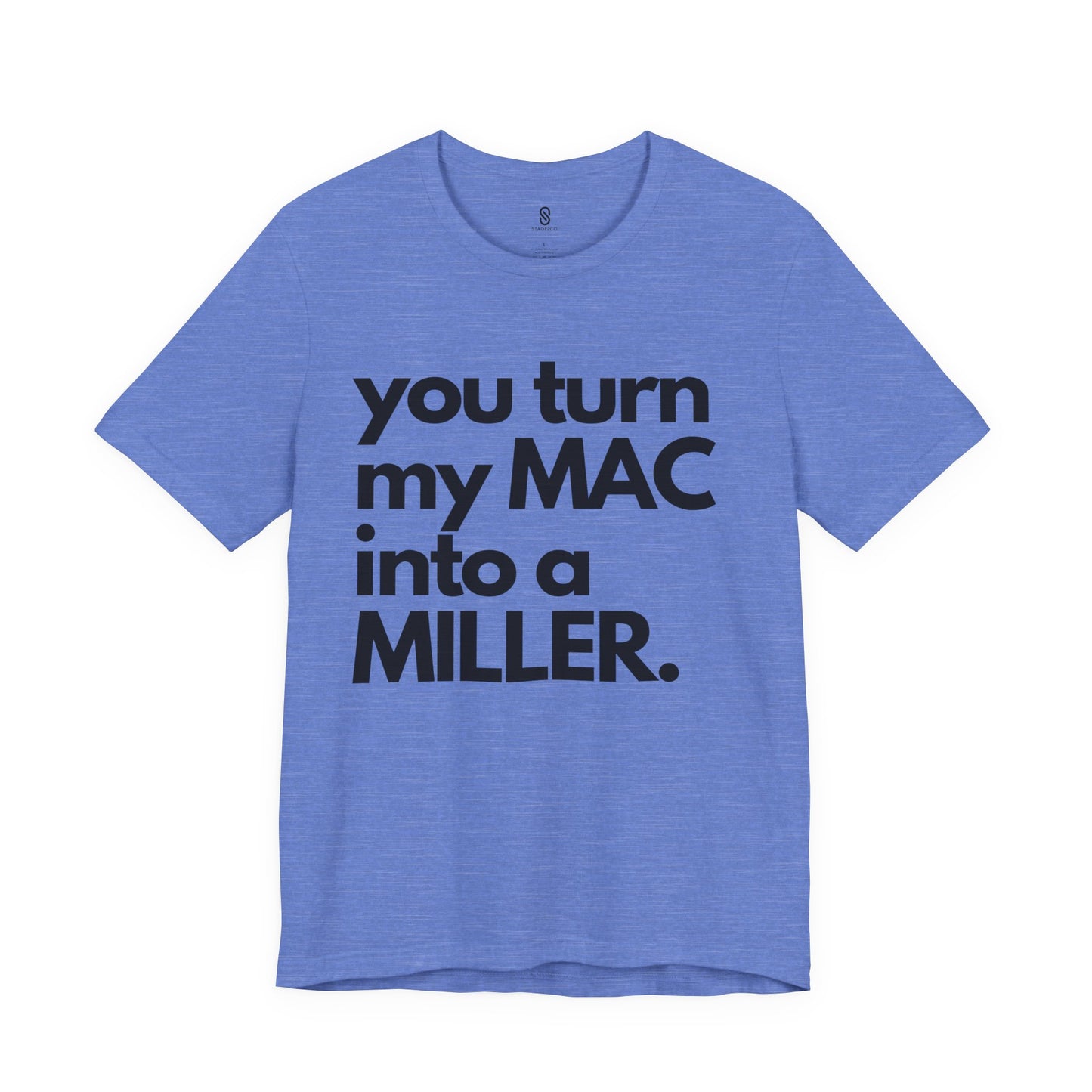Seductive Airway: MAC into Miller Tee - Embrace the Allure!, Unisex Jersey Short Sleeve Tee, Anesthesia Humor