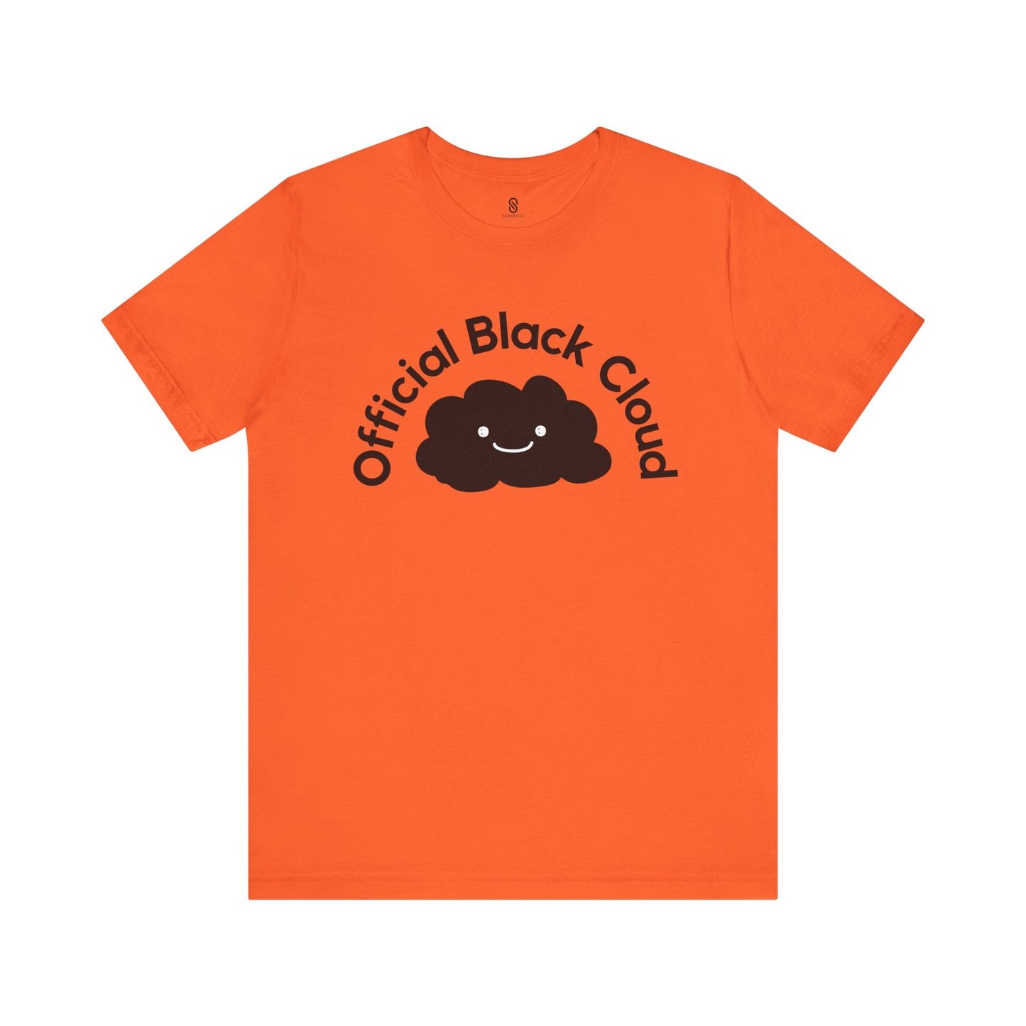 Unleash Your Cheeky Charm: The Official Black Cloud Soft T-Shirt, Unisex Jersey Short Sleeve Tee