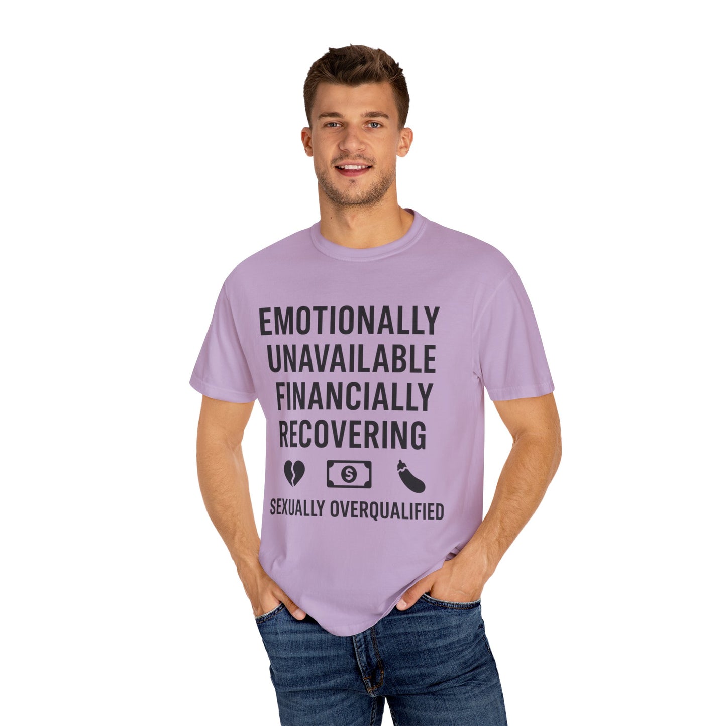 Emotional Recovery Unisex T-Shirt, Humorous Shirt, Casual Wear, Funny Gift, Self-Care Apparel, Unisex Tees