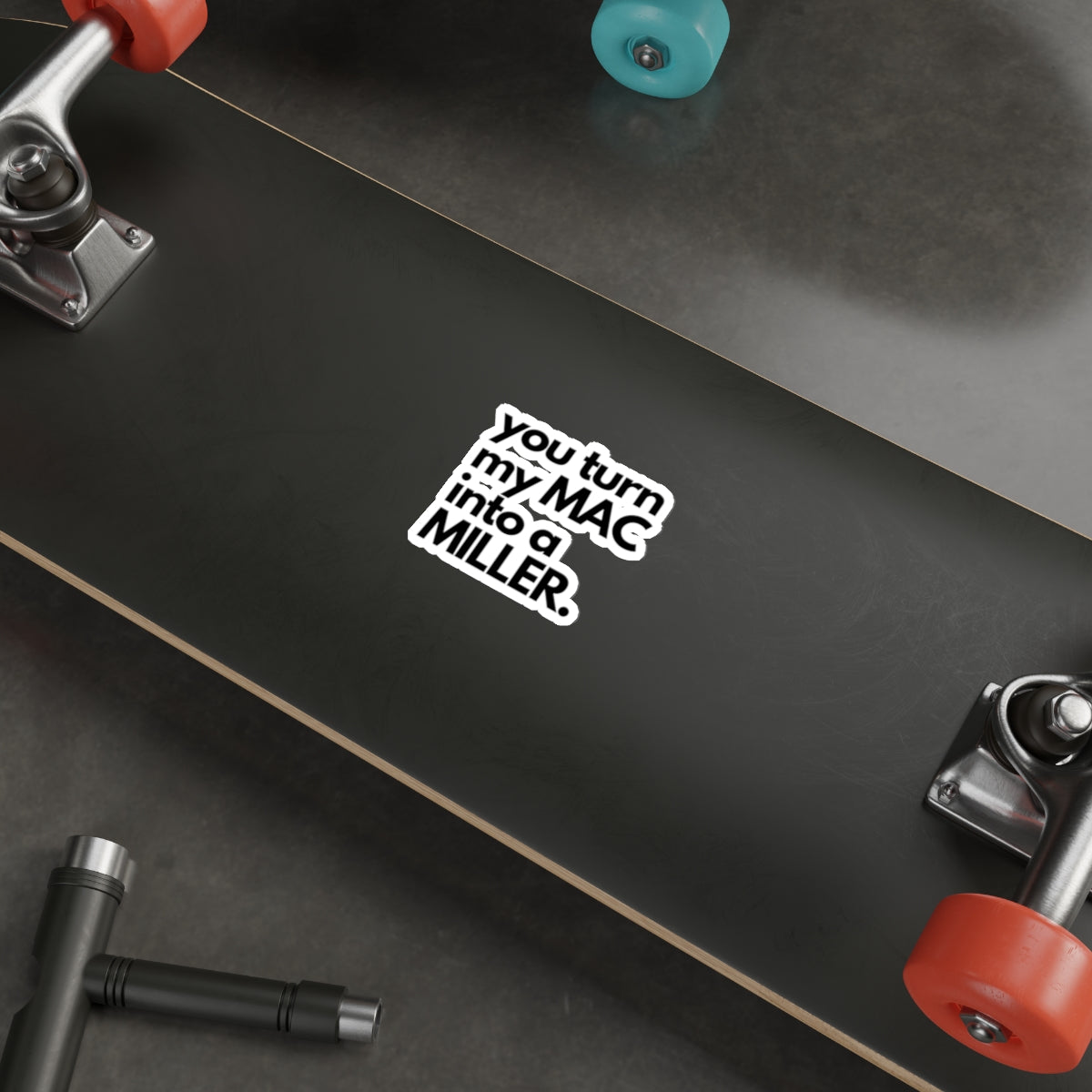 Laryngoscope Seduction: You Turn My MAC into a Miller Sticker | Embrace the Allure of Airway Mastery, Die-Cut Stickers