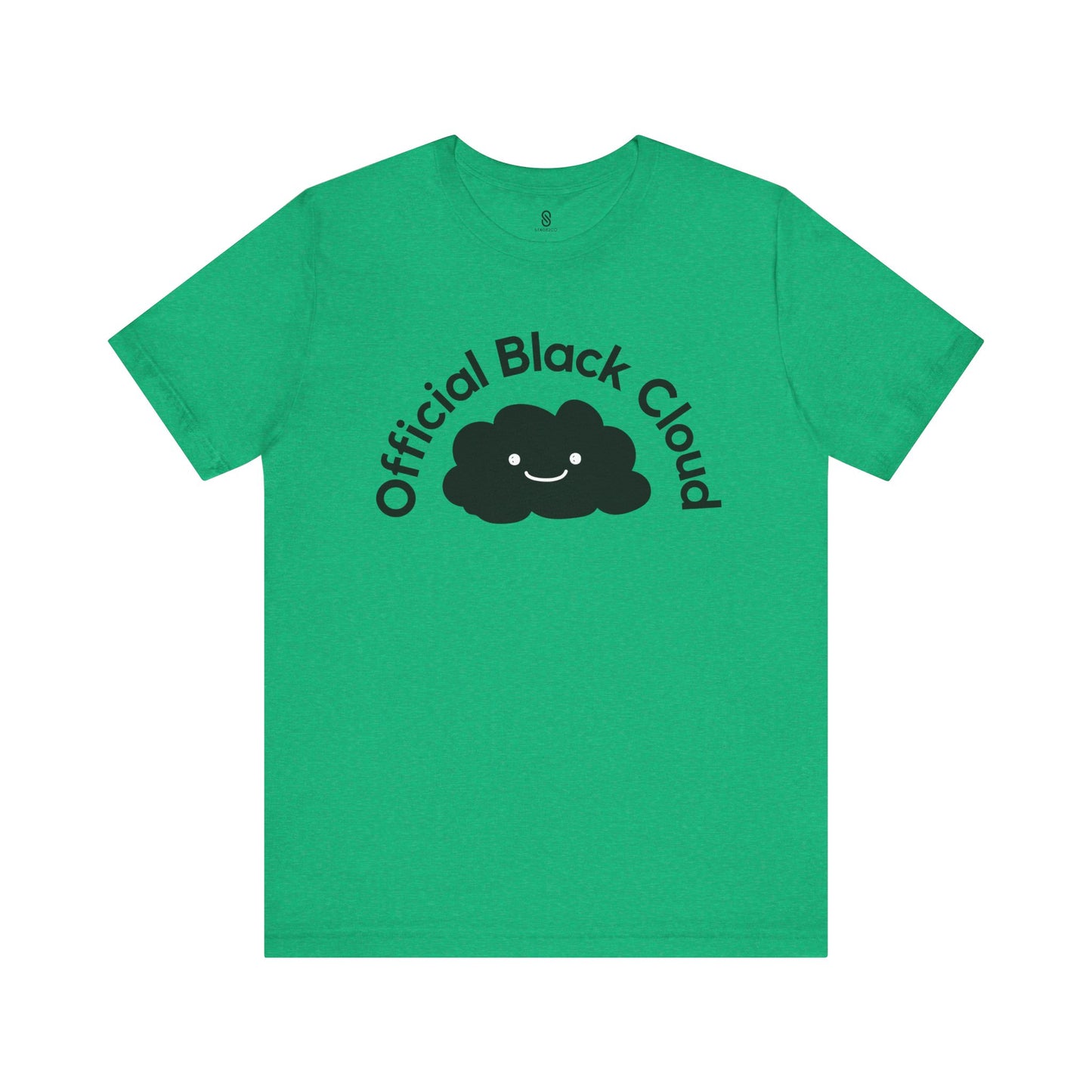 Unleash Your Cheeky Charm: The Official Black Cloud Soft T-Shirt, Unisex Jersey Short Sleeve Tee