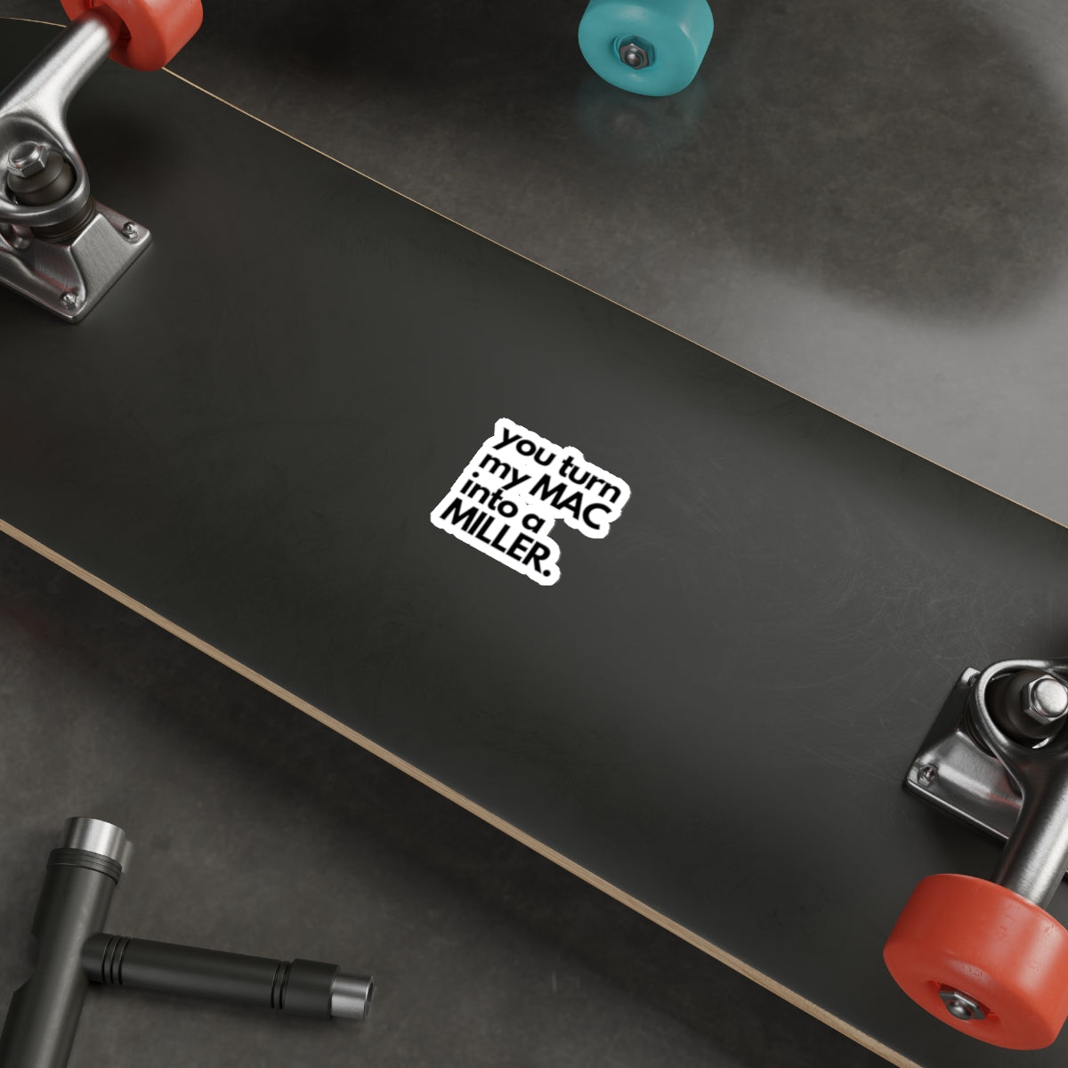 Laryngoscope Seduction: You Turn My MAC into a Miller Sticker | Embrace the Allure of Airway Mastery, Die-Cut Stickers