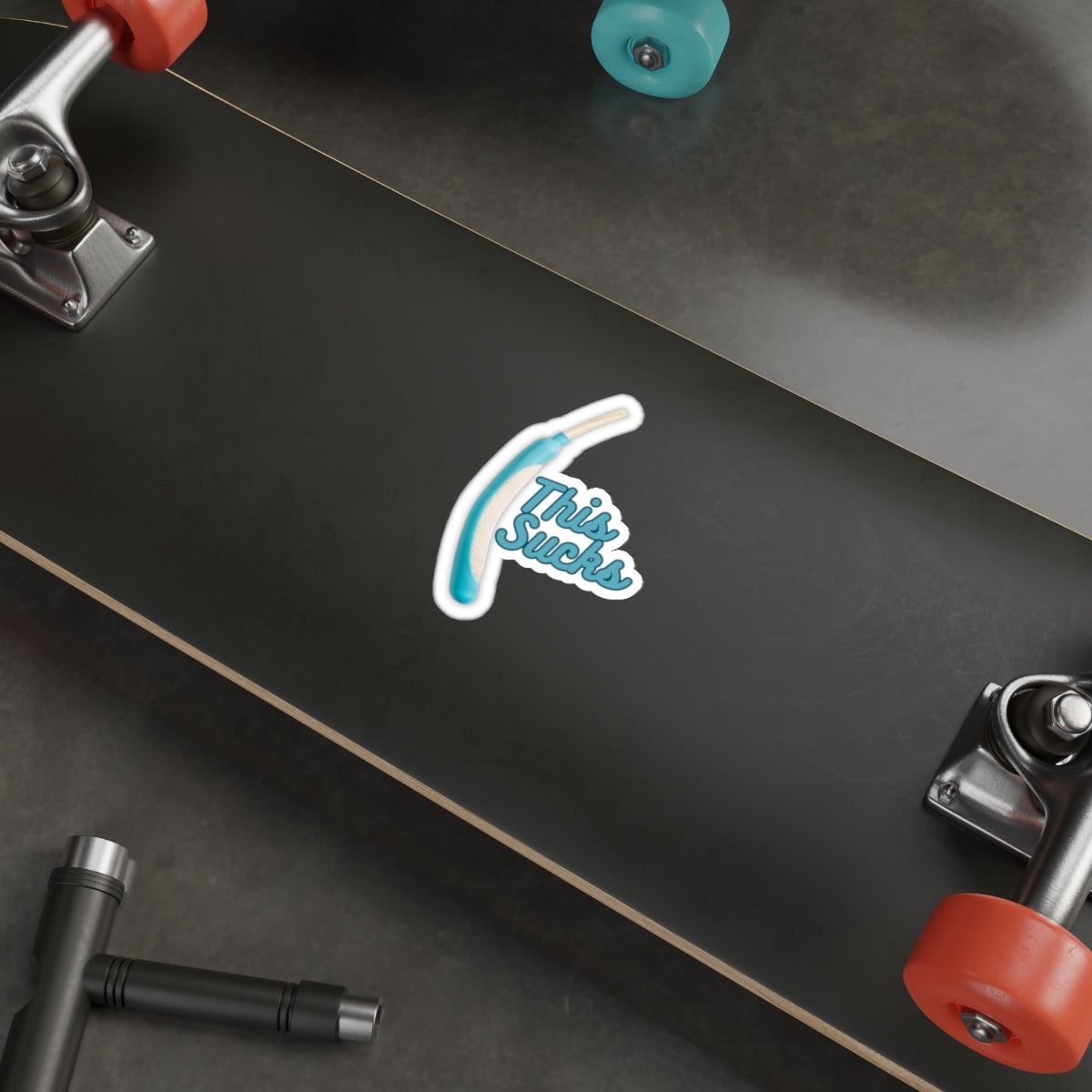 This Sucks, Cooter Canoe, Peach Leech, ICU Nursing Fun, Die-Cut Stickers