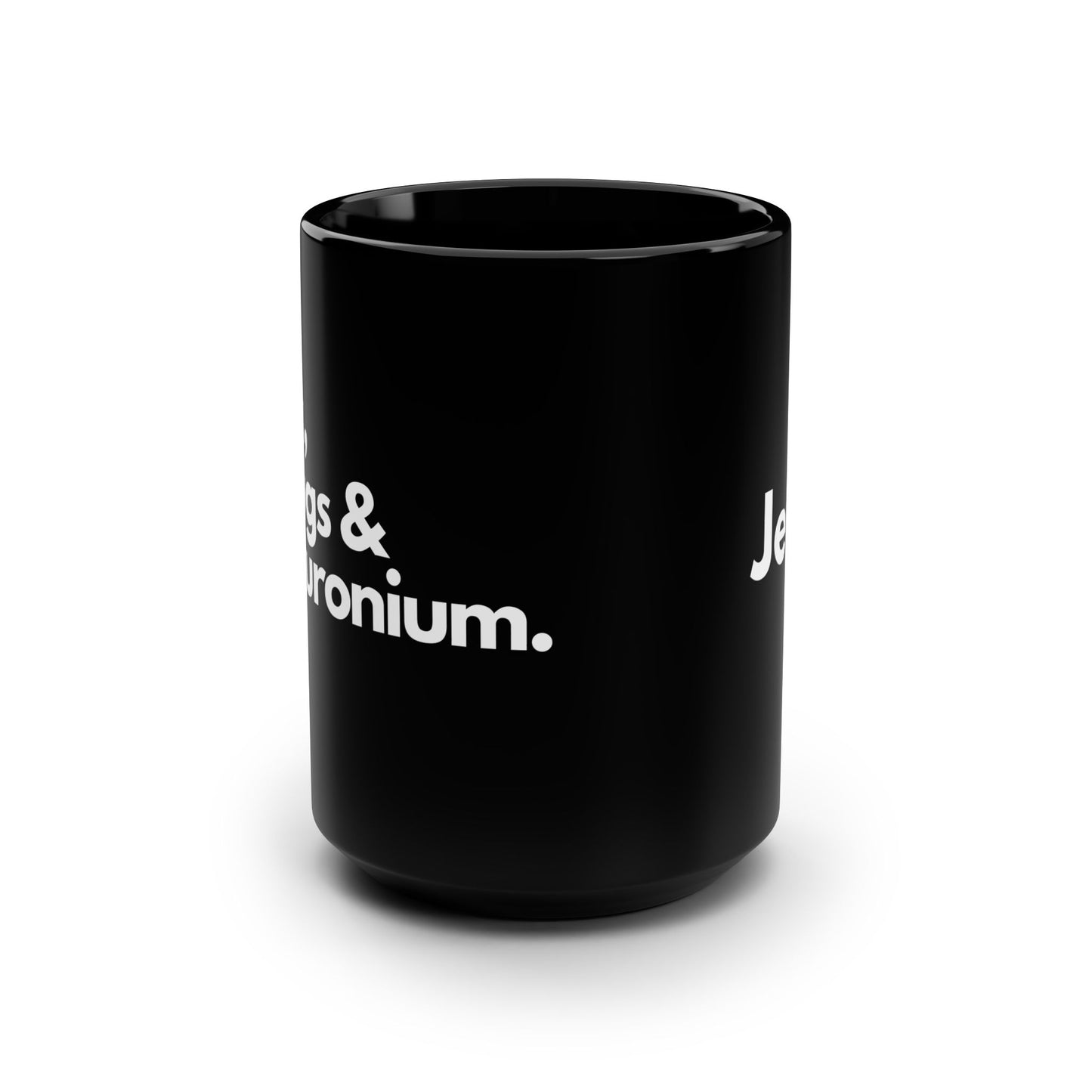 Black Mug, 15oz