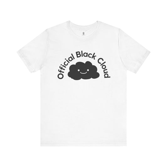 Unleash Your Cheeky Charm: The Official Black Cloud Soft T-Shirt, Unisex Jersey Short Sleeve Tee