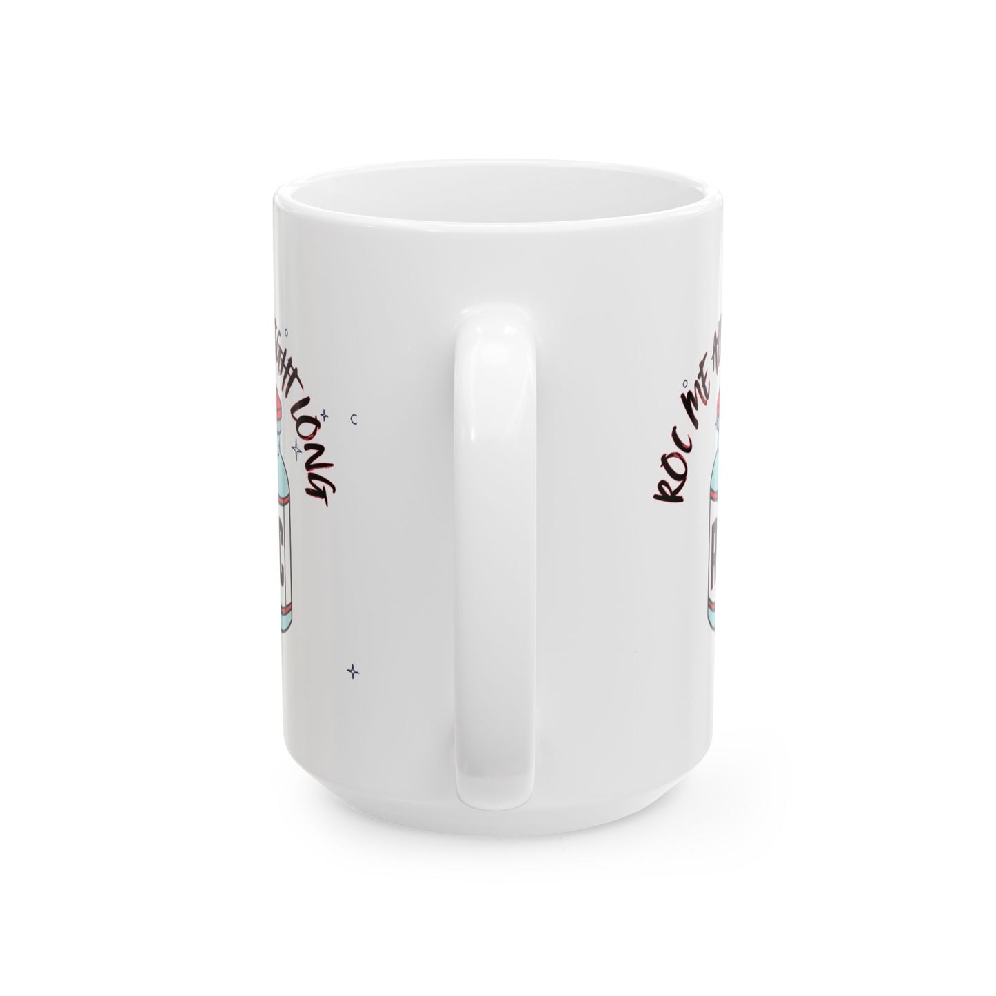 Whimsical Ceramic Mug - Cozy Vibes for Coffee Lovers, Perfect Gift for Birthdays, Holidays & Home Decor, Fun Drinkware Collection