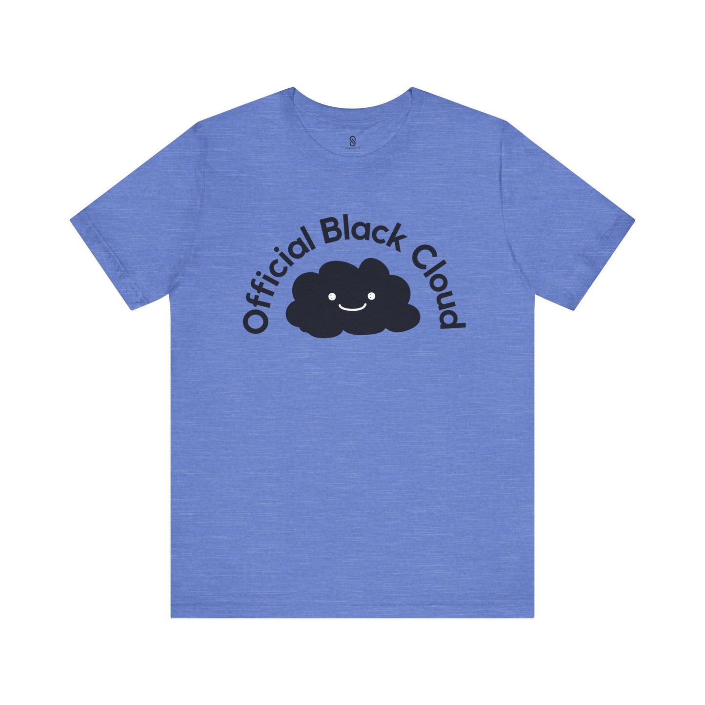 Unleash Your Cheeky Charm: The Official Black Cloud Soft T-Shirt, Unisex Jersey Short Sleeve Tee