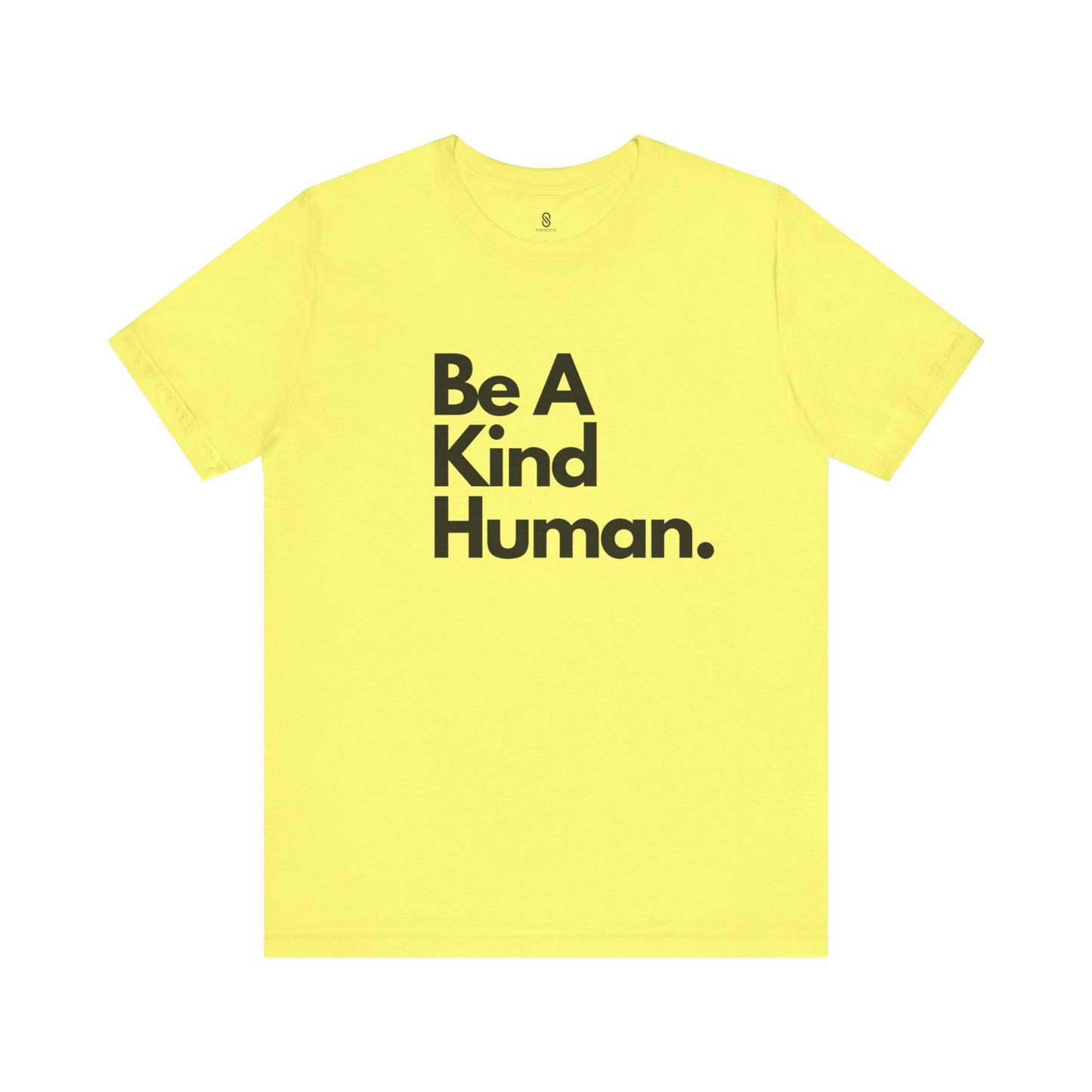 Be a Kind Human Soft T-Shirt | Spread Positivity with Comfort and Style, Unisex Jersey Short Sleeve Tee, Be Kind