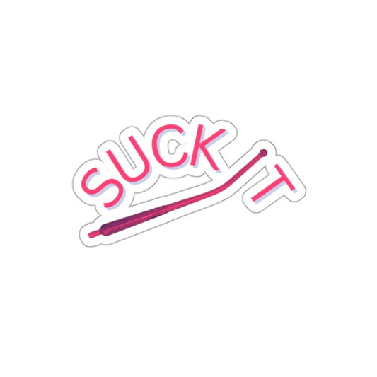 Suck It, Yankeur, Suction, Operating Room Fun Gift Sticker, Die-Cut Stickers