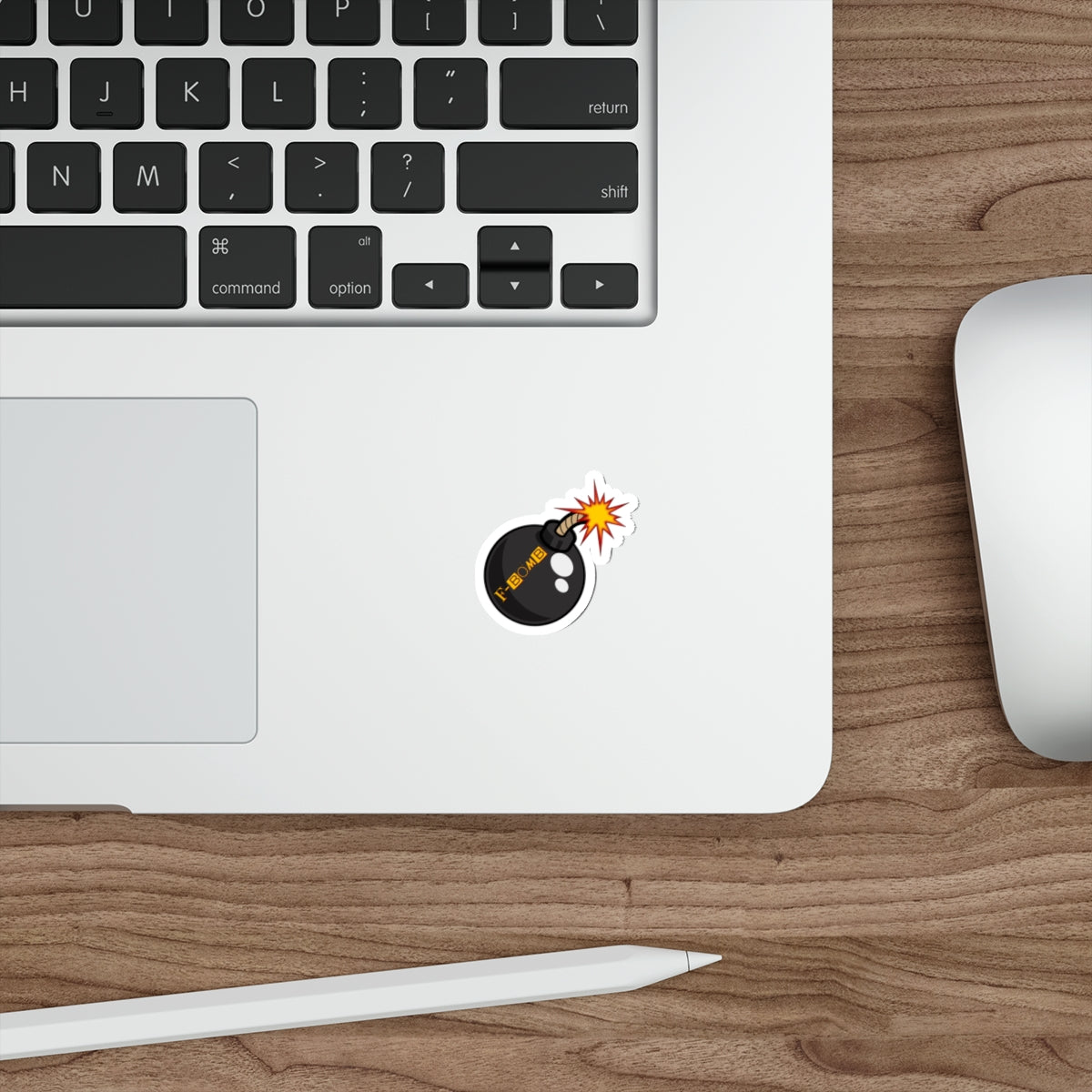 Boom Goes the Humor: 'F-BOMB' Explosive Sticker, Die-Cut Stickers, Expletive, Potty Mouth, Colorful Language
