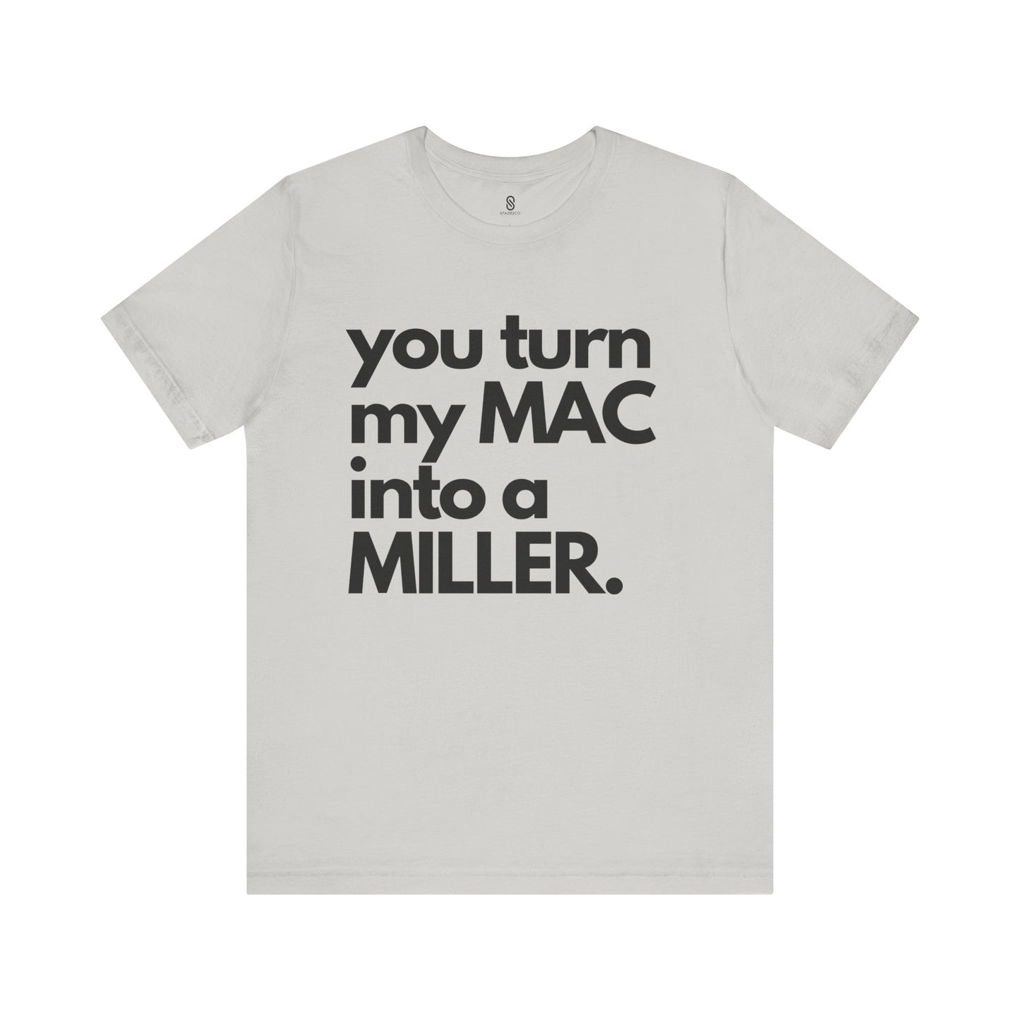 Seductive Airway: MAC into Miller Tee - Embrace the Allure!, Unisex Jersey Short Sleeve Tee, Anesthesia Humor