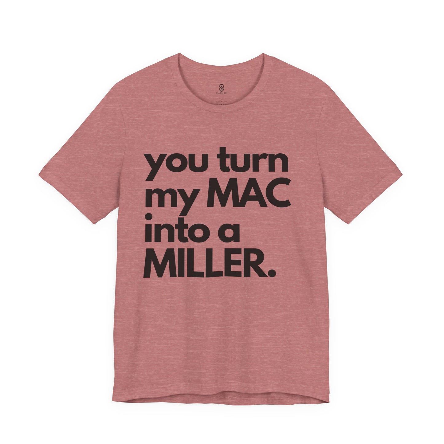 Seductive Airway: MAC into Miller Tee - Embrace the Allure!, Unisex Jersey Short Sleeve Tee, Anesthesia Humor