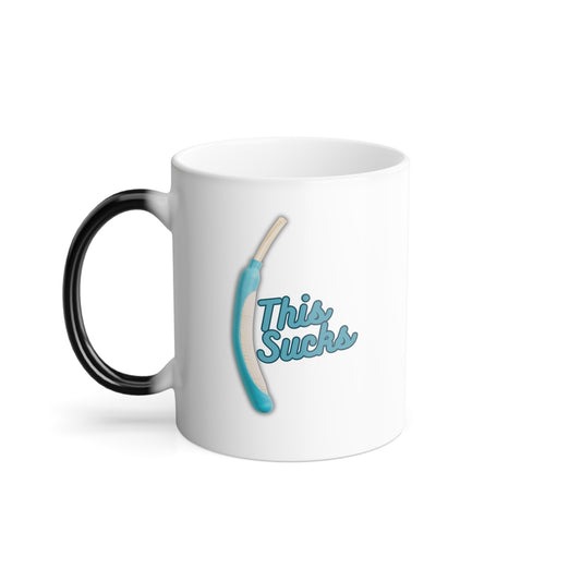 This Sucks, Cooter Canoe, Coffee, Color Morphing Mug, 11oz, Peach Leech, Propofol, ICU Nursing Gift, Nurse Coffee Mug