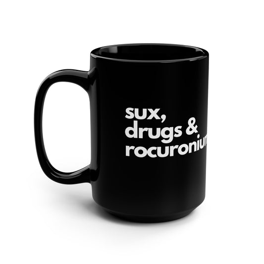 Black Mug, 15oz