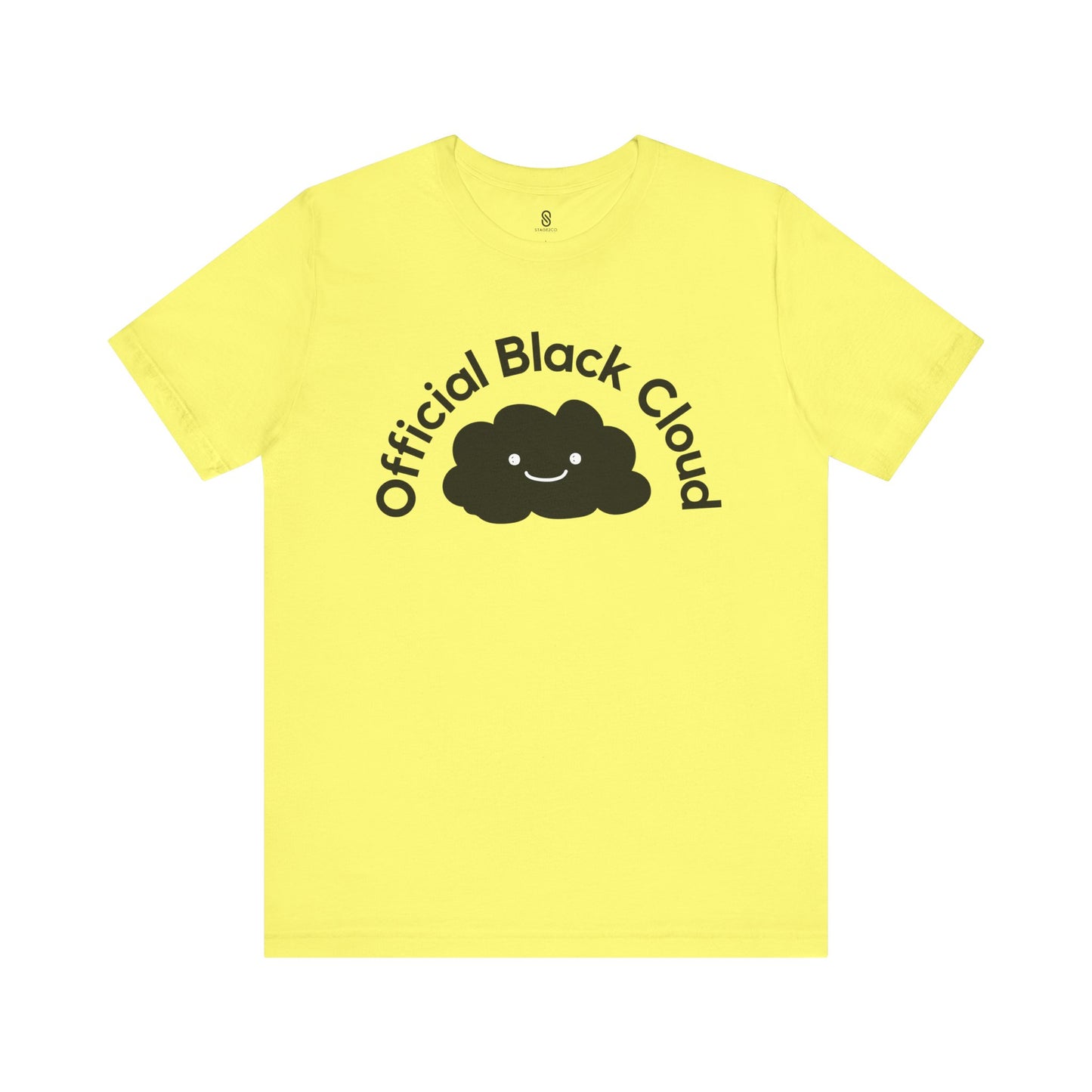 Unleash Your Cheeky Charm: The Official Black Cloud Soft T-Shirt, Unisex Jersey Short Sleeve Tee