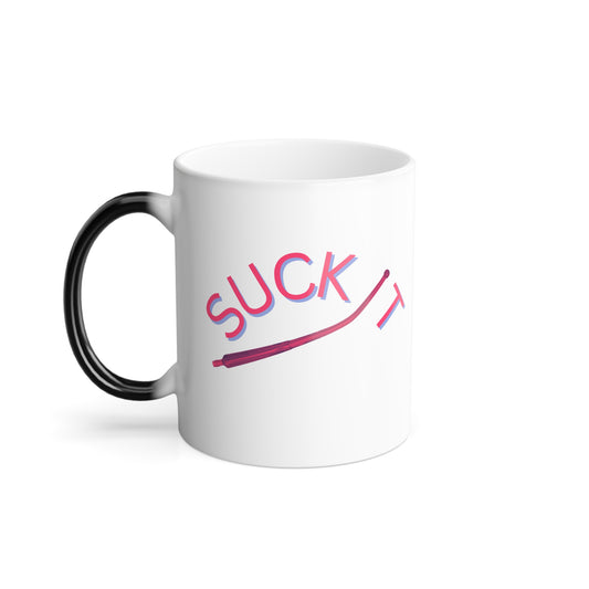 Suck it, Yankeur, OR Nurse, OR Humor Gift, Color Morphing Mug, 11oz
