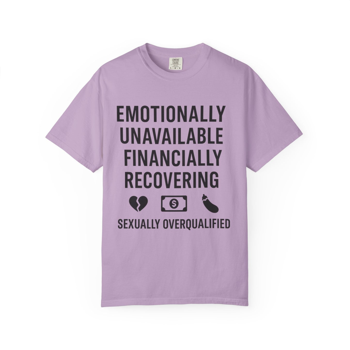 Emotional Recovery Unisex T-Shirt, Humorous Shirt, Casual Wear, Funny Gift, Self-Care Apparel, Unisex Tees