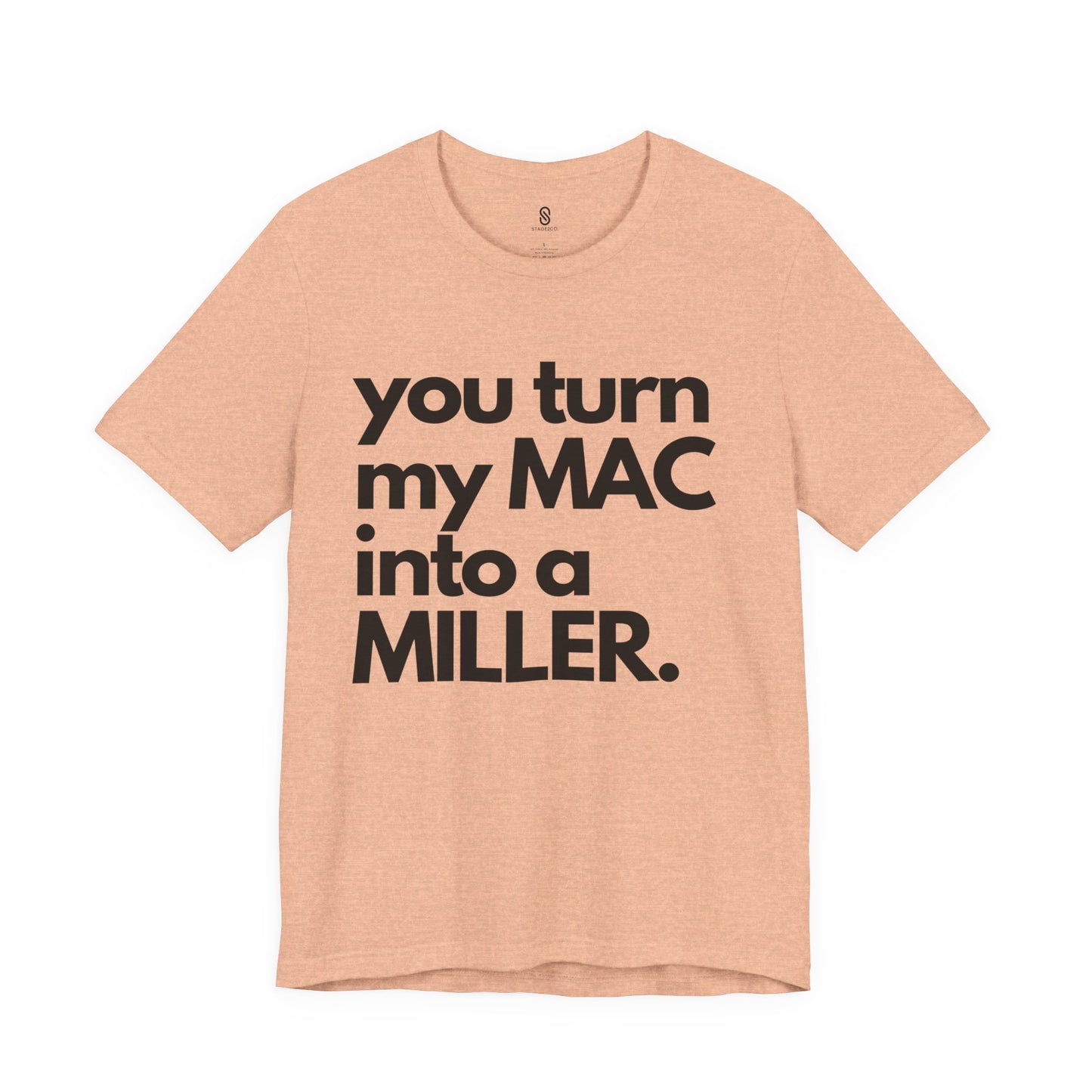Seductive Airway: MAC into Miller Tee - Embrace the Allure!, Unisex Jersey Short Sleeve Tee, Anesthesia Humor