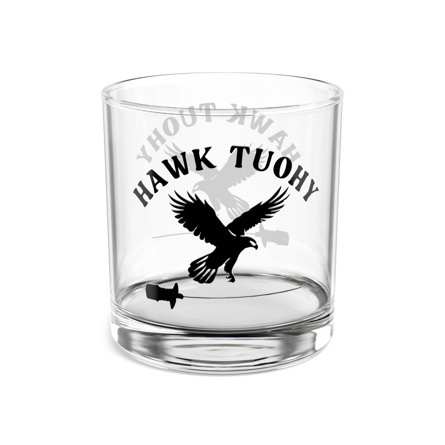 Hawk Tuohy Rocks Glass: Sip with the Viral Sensation in Style!, Rocks Glass, 10oz