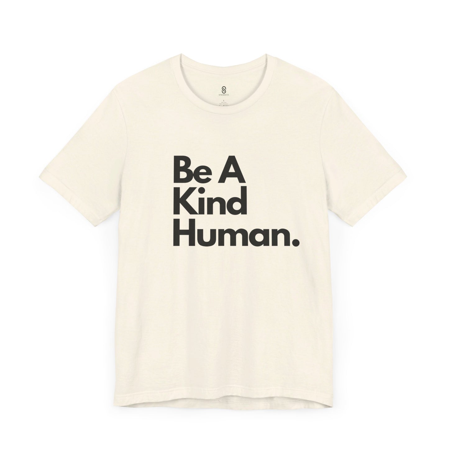 Be a Kind Human Soft T-Shirt | Spread Positivity with Comfort and Style, Unisex Jersey Short Sleeve Tee, Be Kind