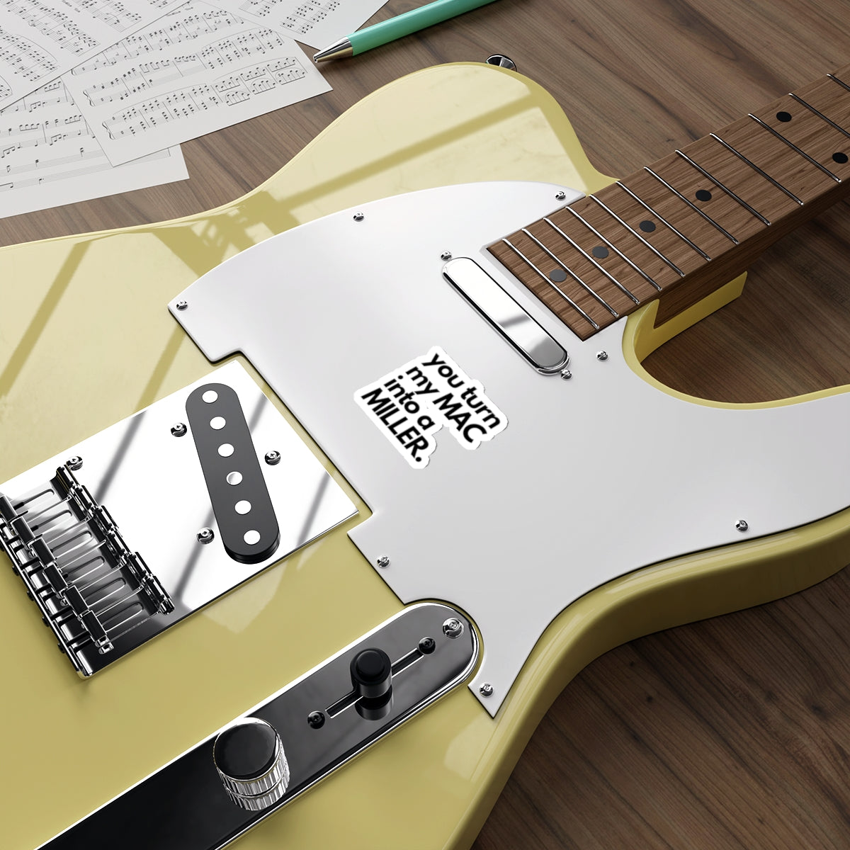 Laryngoscope Seduction: You Turn My MAC into a Miller Sticker | Embrace the Allure of Airway Mastery, Die-Cut Stickers