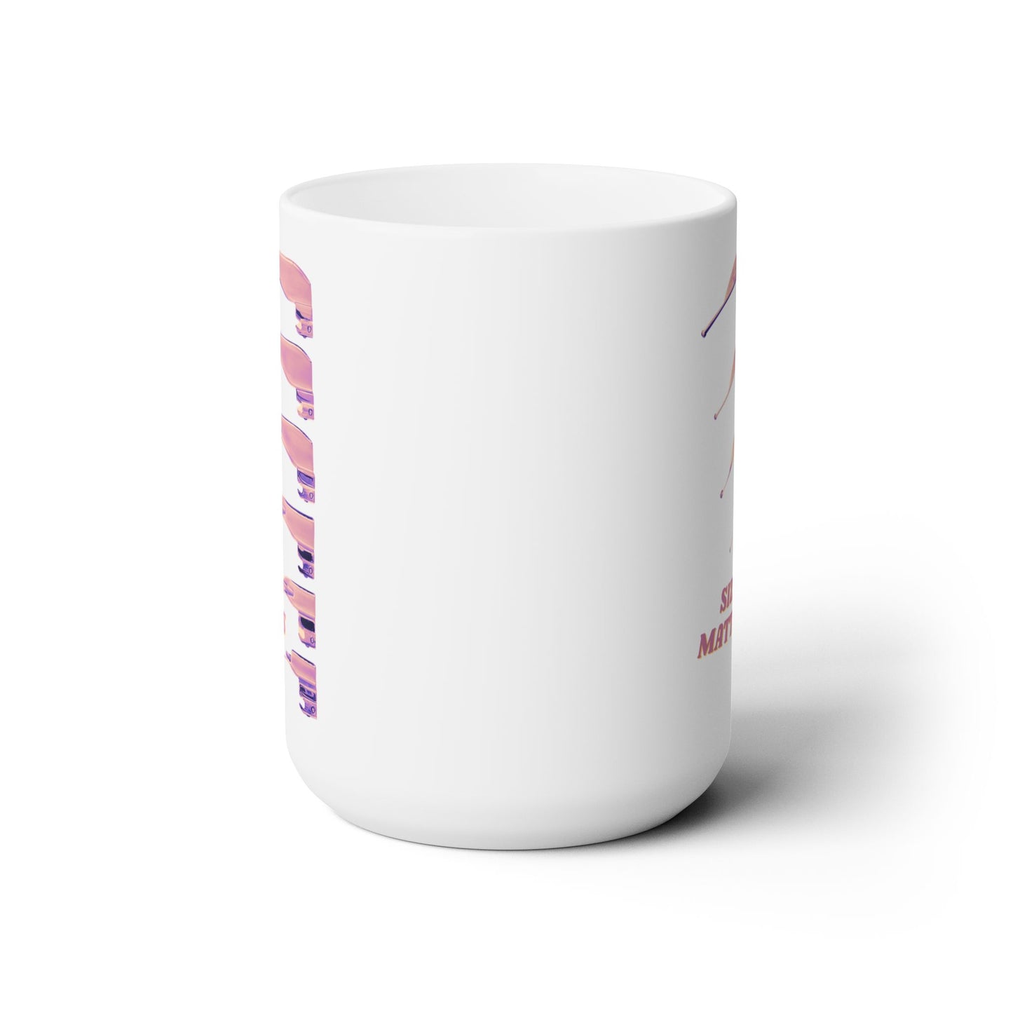 Size Matters, A Naughty Nod to Airway Mastery, 15oz Mug with Sequential Mac Blades for the Connoisseur of Laughter, Ceramic, Anesthesia