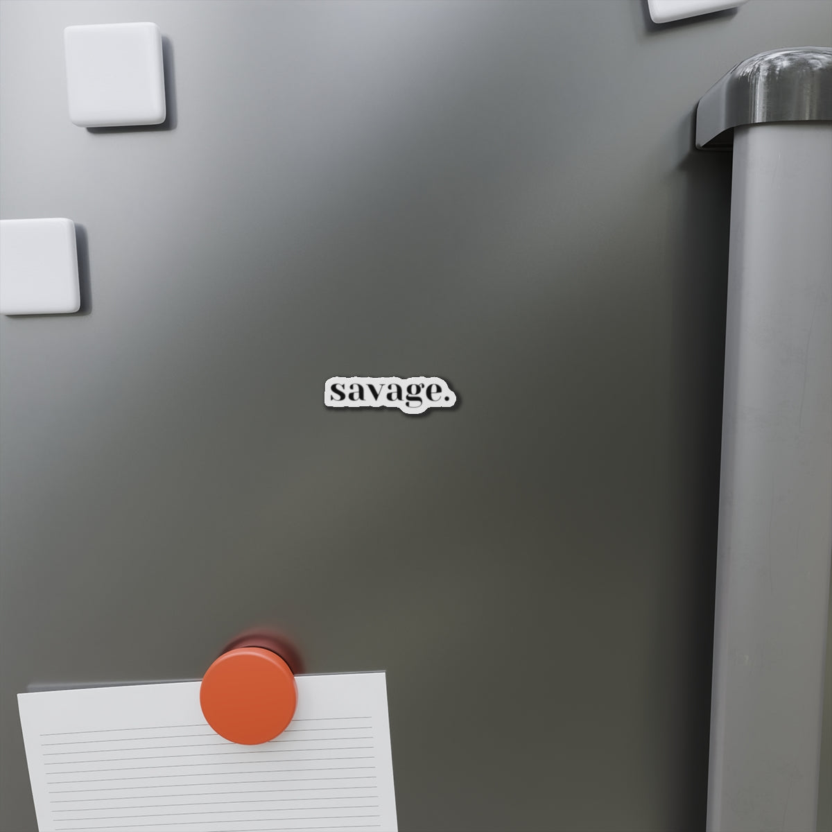 Copy of Unleash the Beast: Embrace Your Fierce Savage Sticker, Die-Cut Magnets