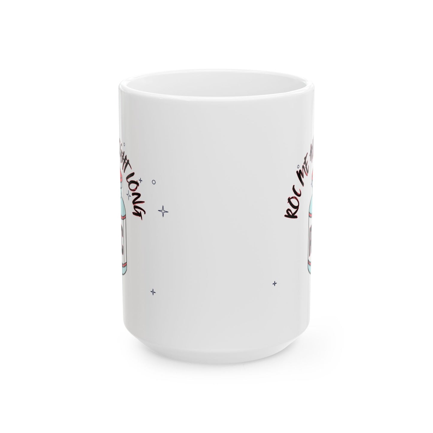Whimsical Ceramic Mug - Cozy Vibes for Coffee Lovers, Perfect Gift for Birthdays, Holidays & Home Decor, Fun Drinkware Collection